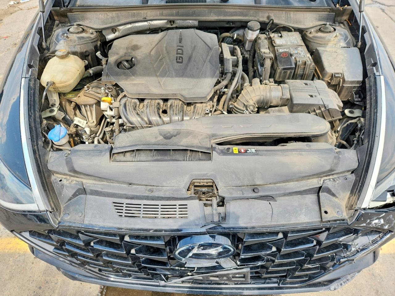 2020 Hyundai Sonata Sel Черный vin: 5NPEF4JA4LH038096