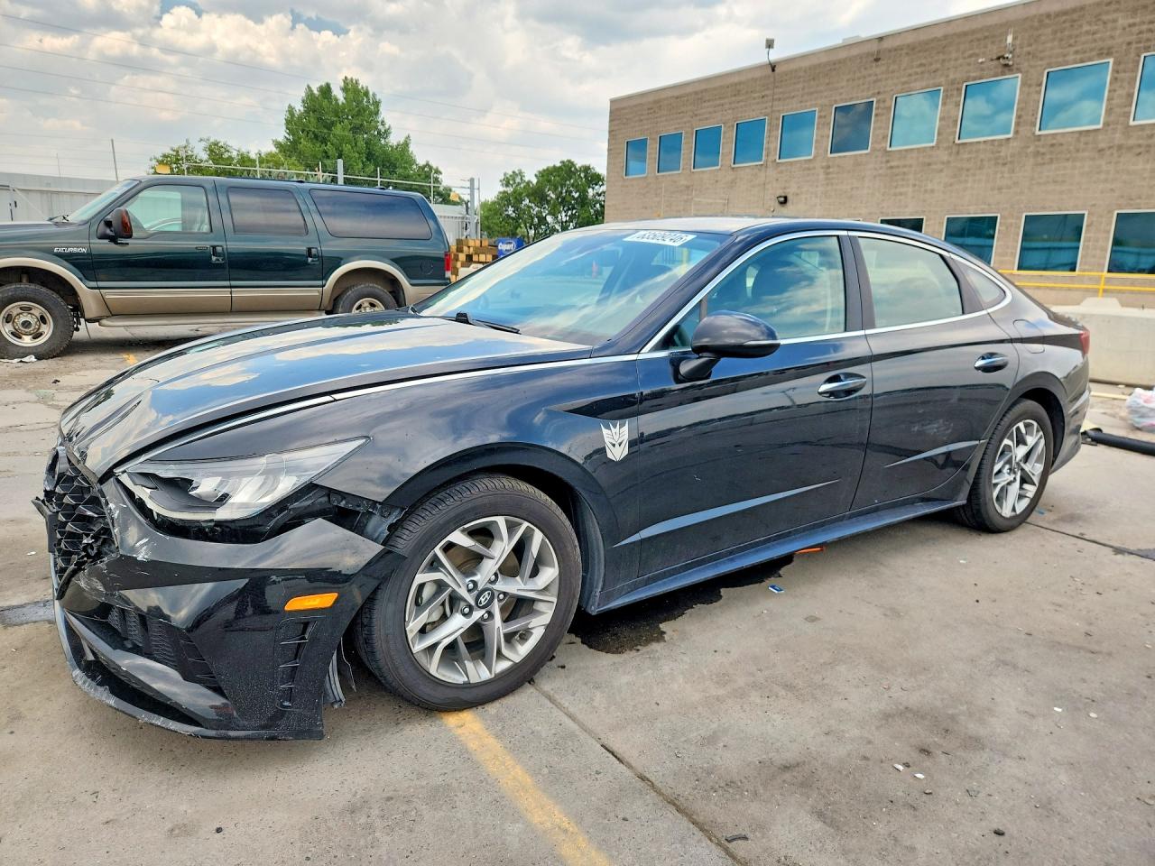 2020 Hyundai Sonata Sel Черный vin: 5NPEF4JA4LH038096