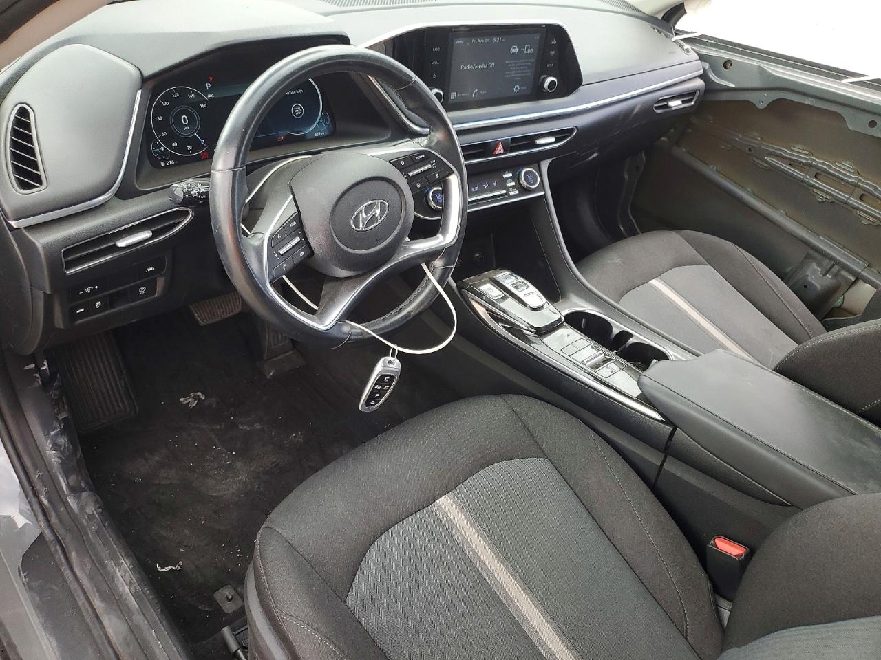 2021 Hyundai Sonata Sel Угольный vin: 5NPEF4JA4MH063937