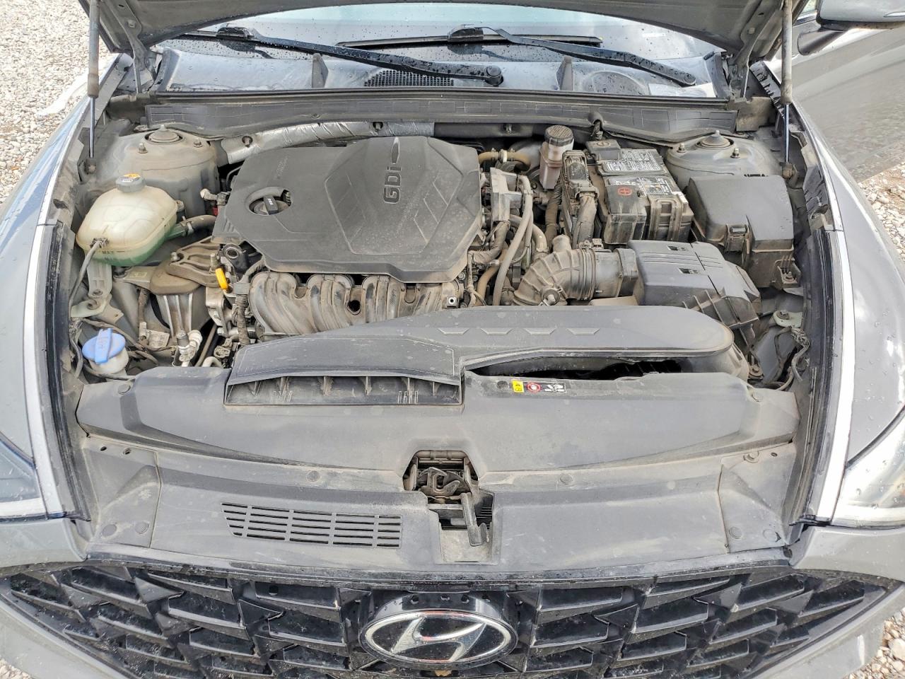 2021 Hyundai Sonata Sel Угольный vin: 5NPEF4JA4MH063937