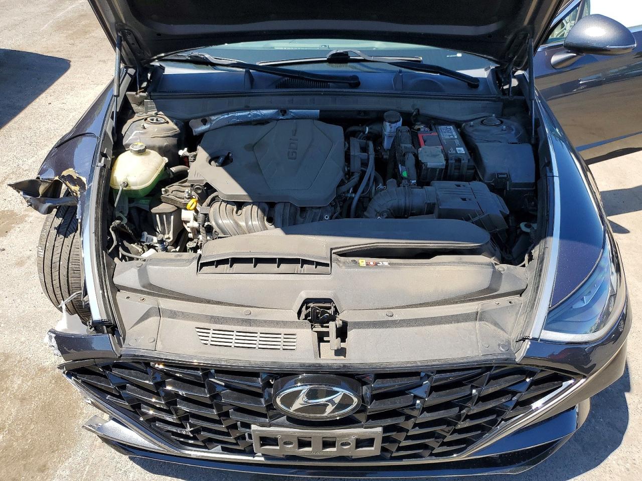 2020 Hyundai Sonata Sel Серый vin: 5NPEF4JA6LH023499