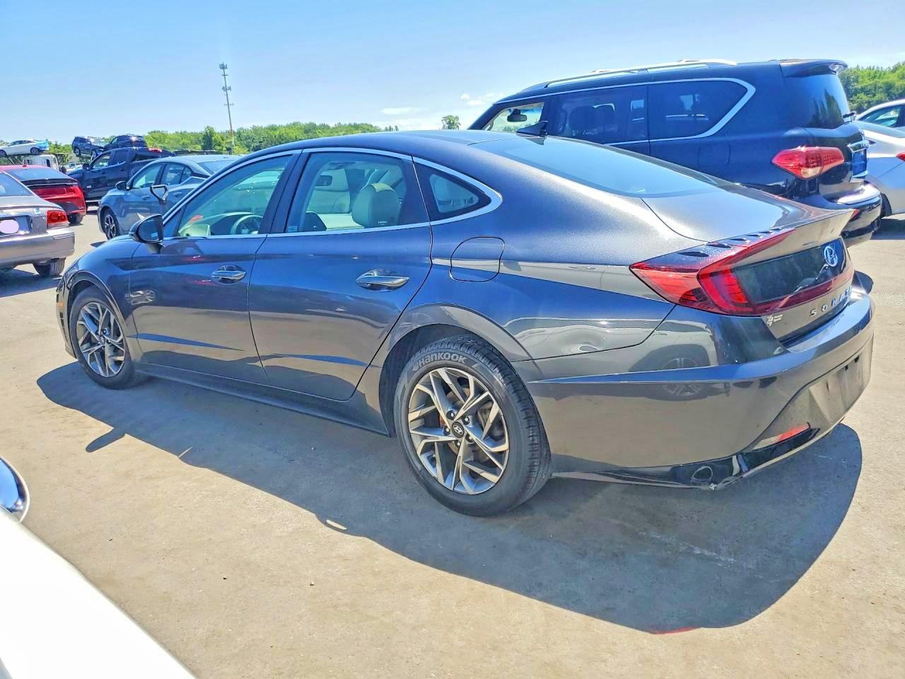 2020 Hyundai Sonata Sel Серый vin: 5NPEF4JA6LH023499