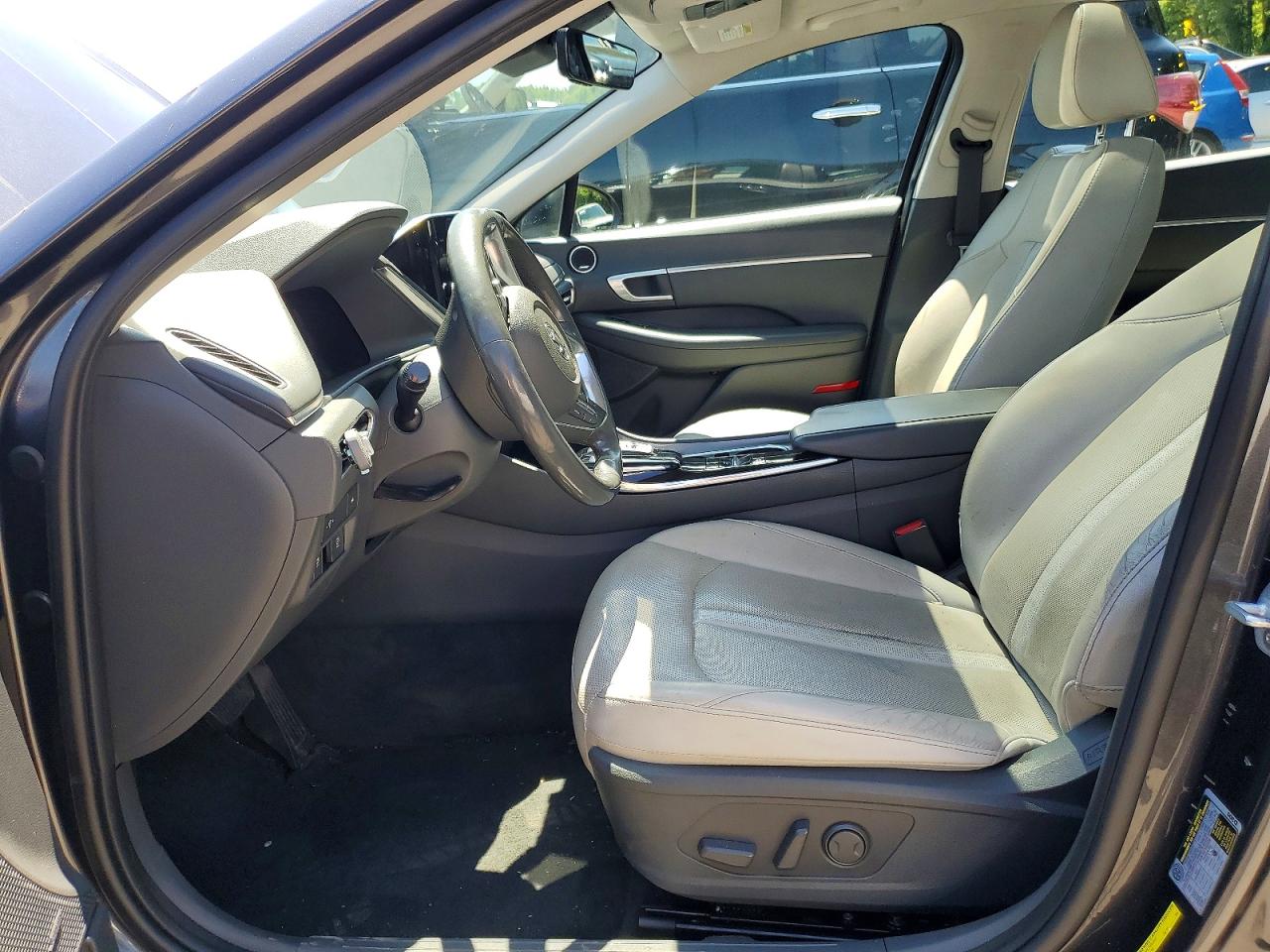 2020 Hyundai Sonata Sel Серый vin: 5NPEF4JA6LH023499