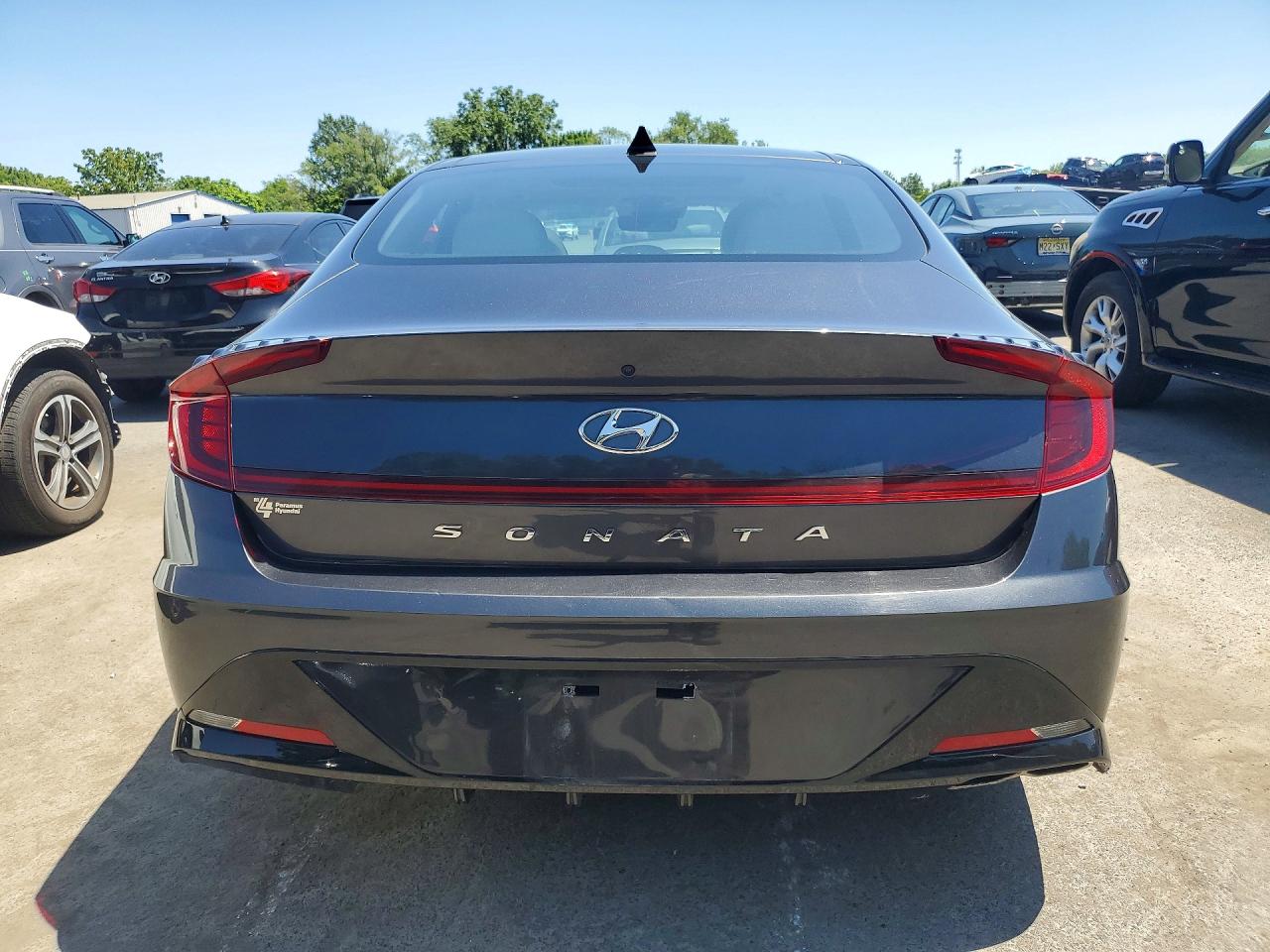 2020 Hyundai Sonata Sel Серый vin: 5NPEF4JA6LH023499