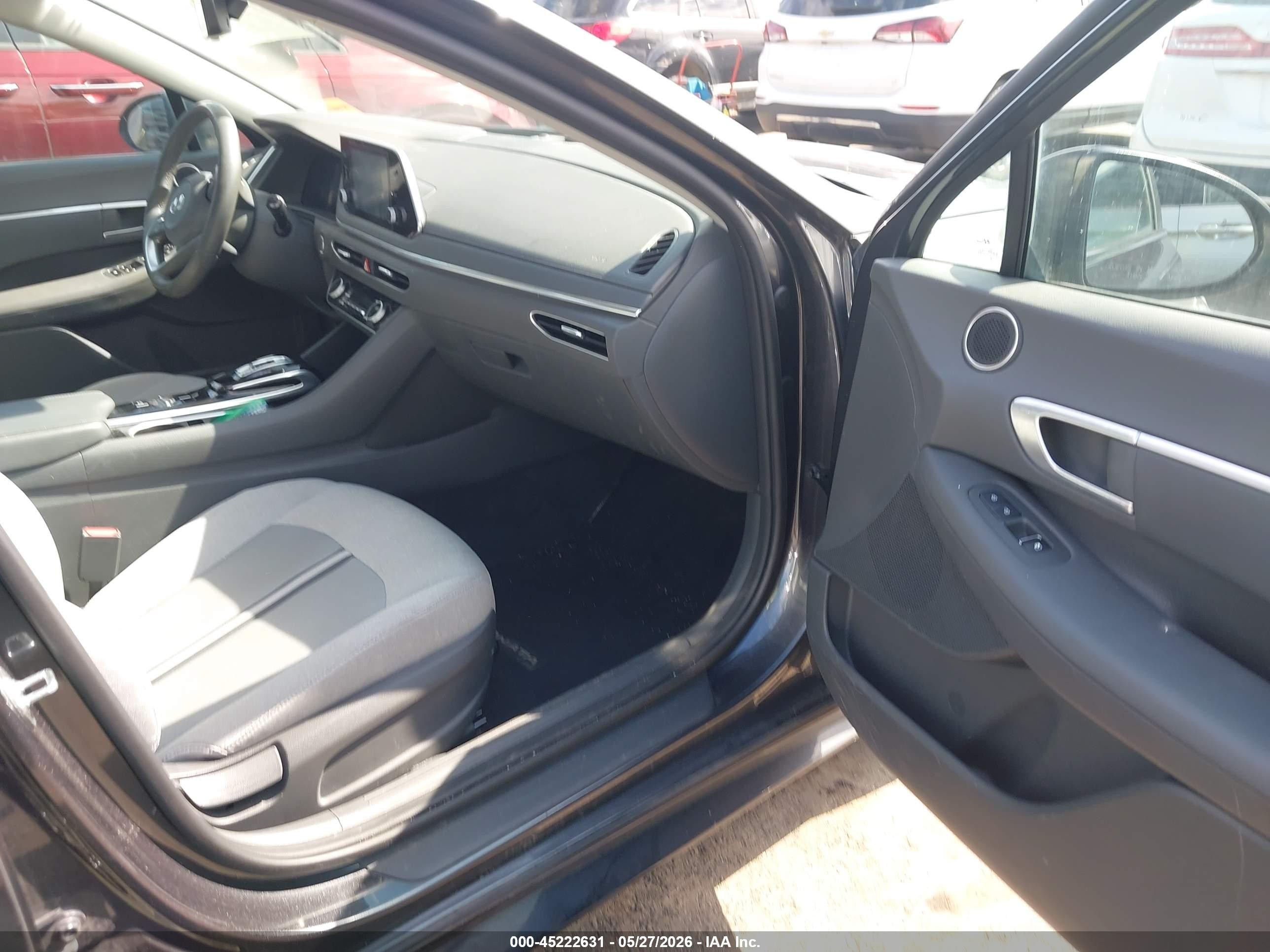 2020 Hyundai Sonata Sel Серый vin: 5NPEF4JA8LH010575