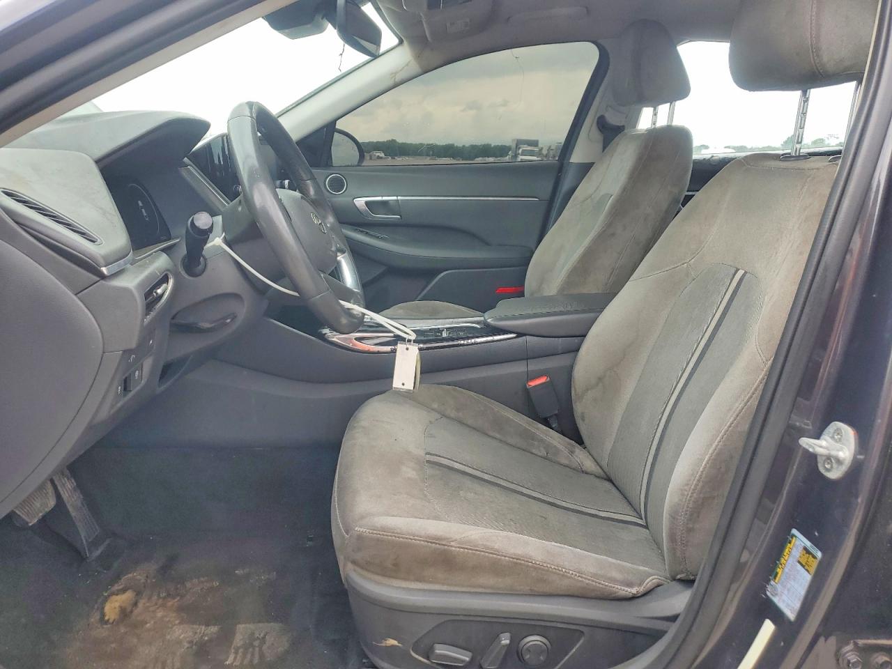 2020 Hyundai Sonata Sel Серый vin: 5NPEF4JA8LH054043