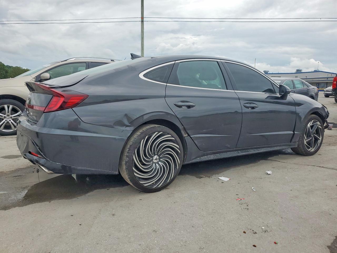 2020 Hyundai Sonata Sel Серый vin: 5NPEF4JA8LH054043