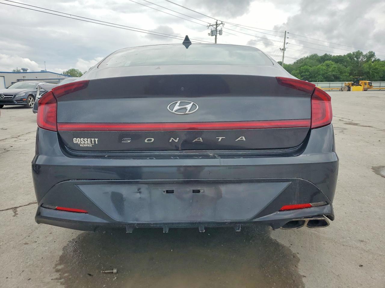 2020 Hyundai Sonata Sel Серый vin: 5NPEF4JA8LH054043