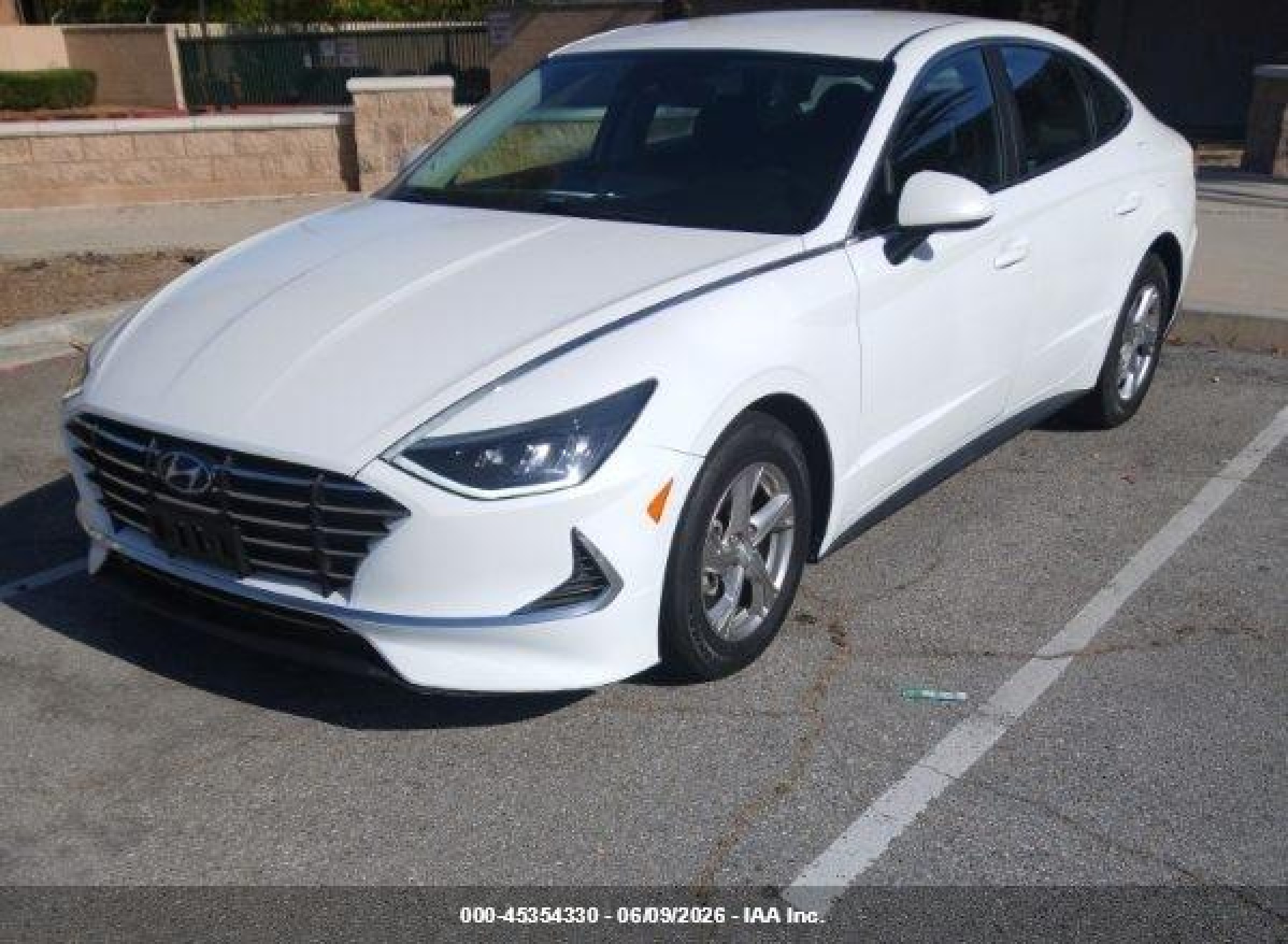 2021 Hyundai Sonata Se White vin: 5NPEG4JA0MH085138