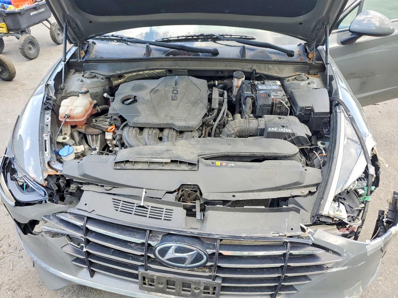 2021 Hyundai Sonata Se Серый vin: 5NPEG4JA0MH091599