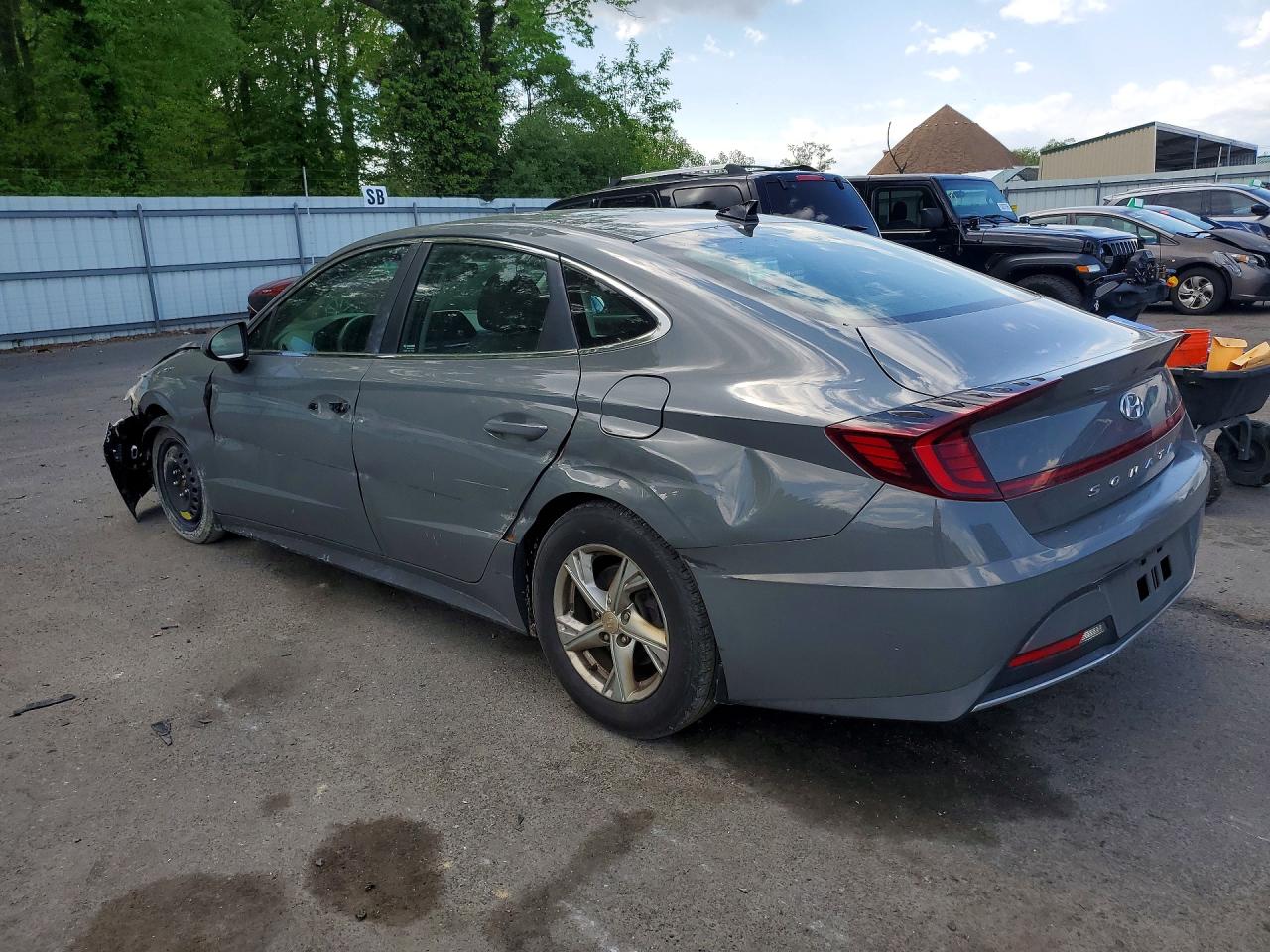 2021 Hyundai Sonata Se Серый vin: 5NPEG4JA0MH091599