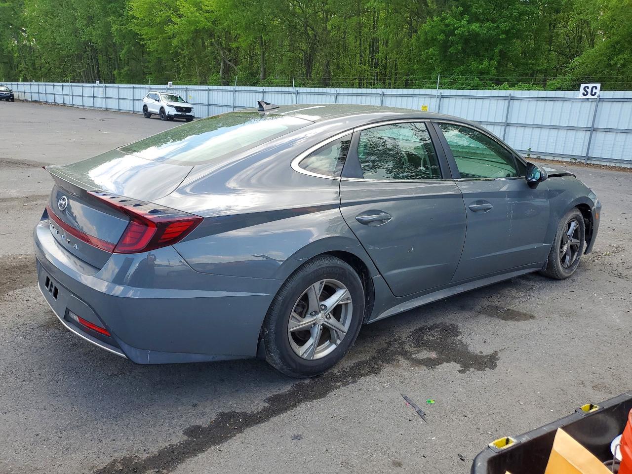 2021 Hyundai Sonata Se Серый vin: 5NPEG4JA0MH091599