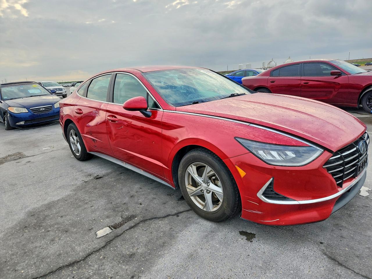 2021 Hyundai Sonata Se Red vin: 5NPEG4JA1MH073600