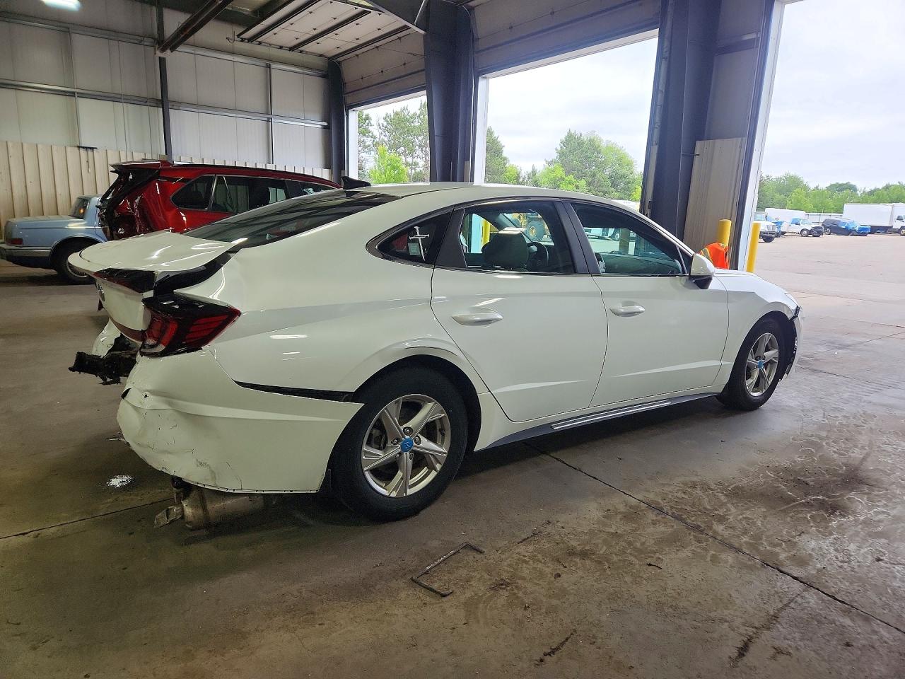 2020 Hyundai Sonata Se White vin: 5NPEG4JA2LH032973