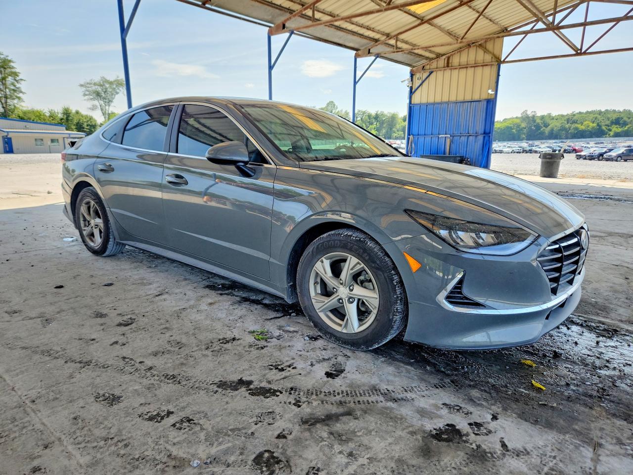 2021 Hyundai Sonata Se Серый vin: 5NPEG4JA2MH104806