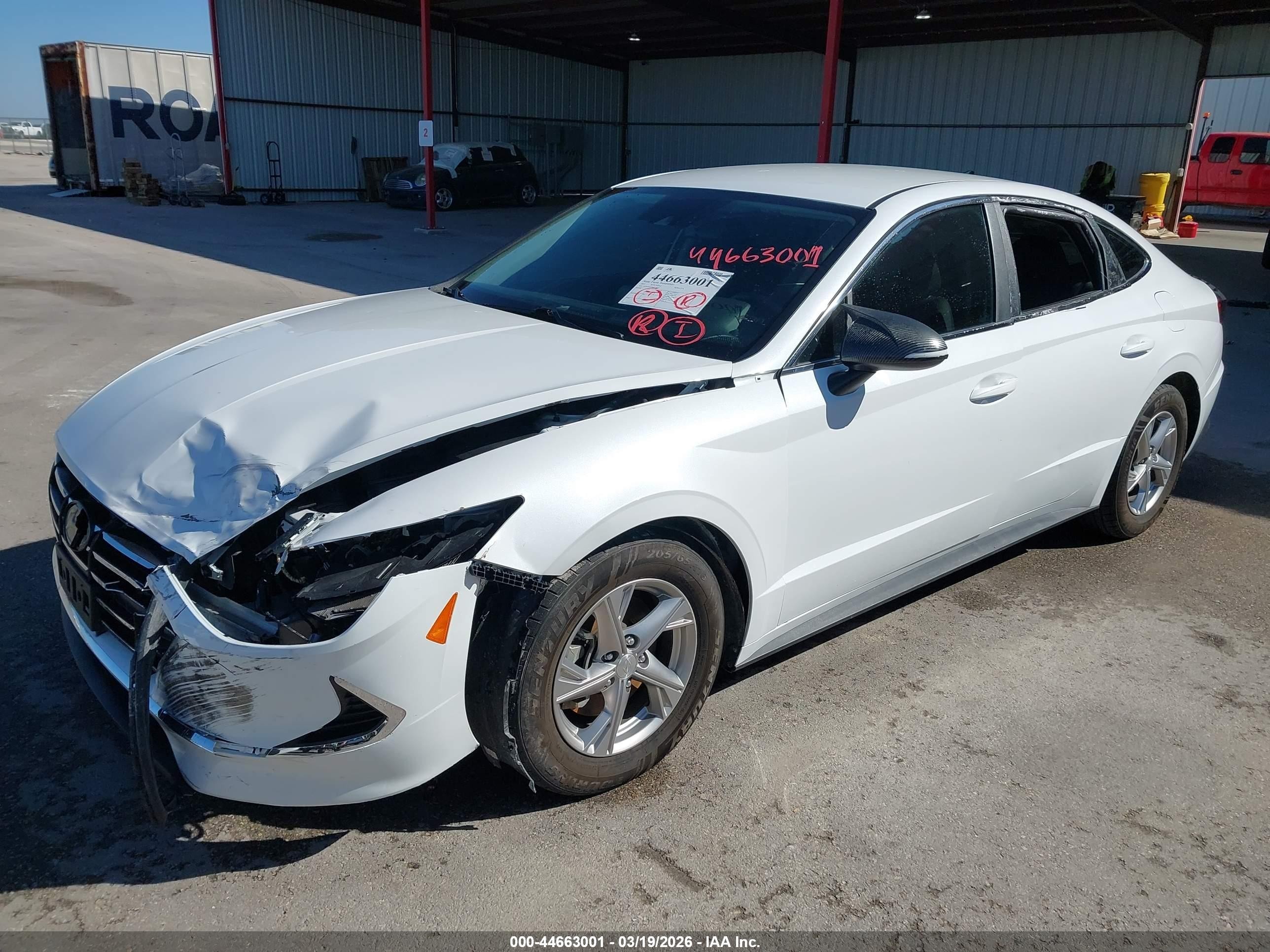 2021 Hyundai Sonata Se Белый vin: 5NPEG4JA3MH128287