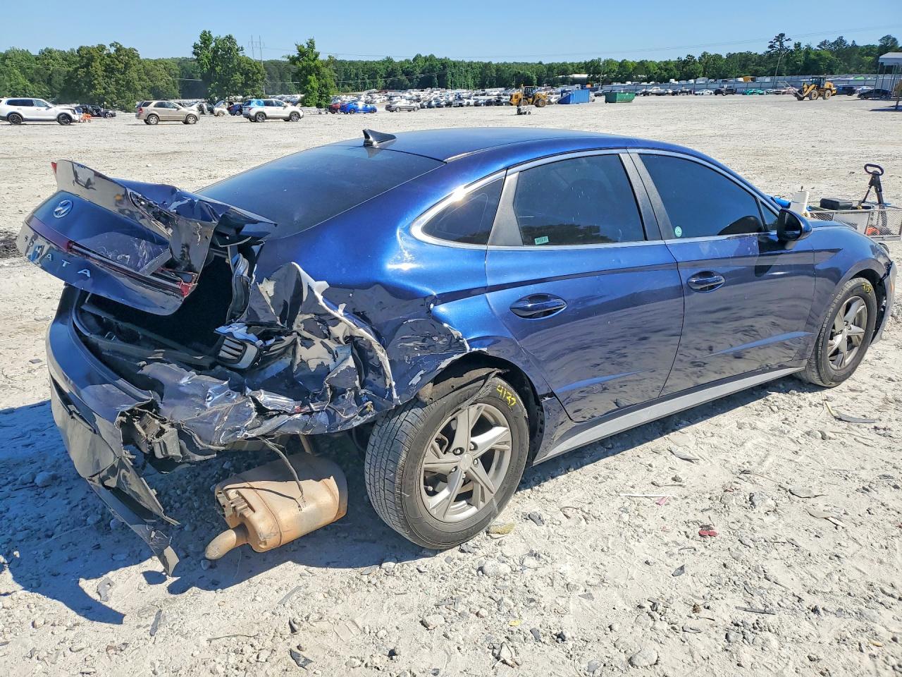 2021 Hyundai Sonata Se Blue vin: 5NPEG4JA4MH094974