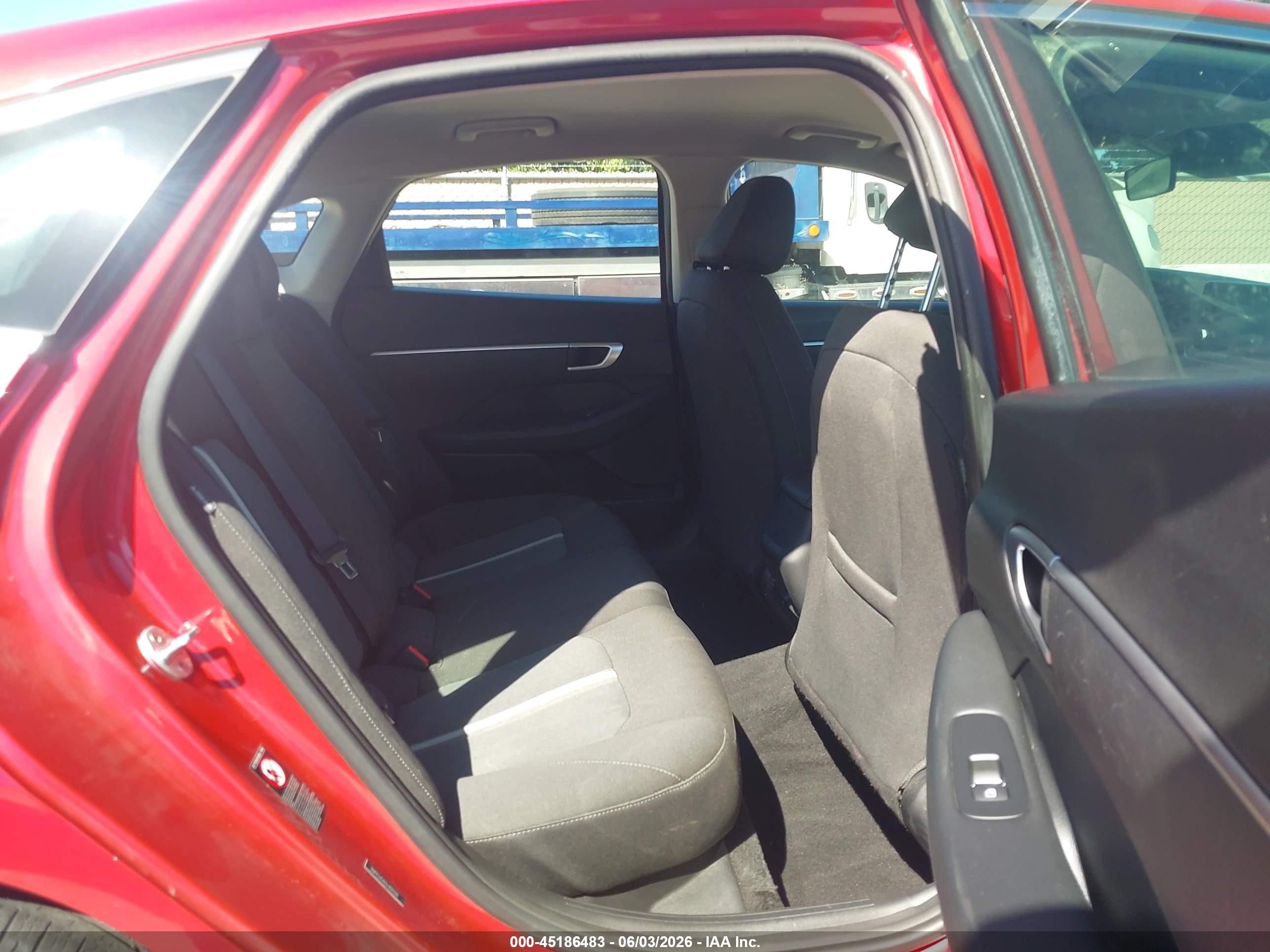 2020 Hyundai Sonata Se Красный vin: 5NPEG4JA5LH025516