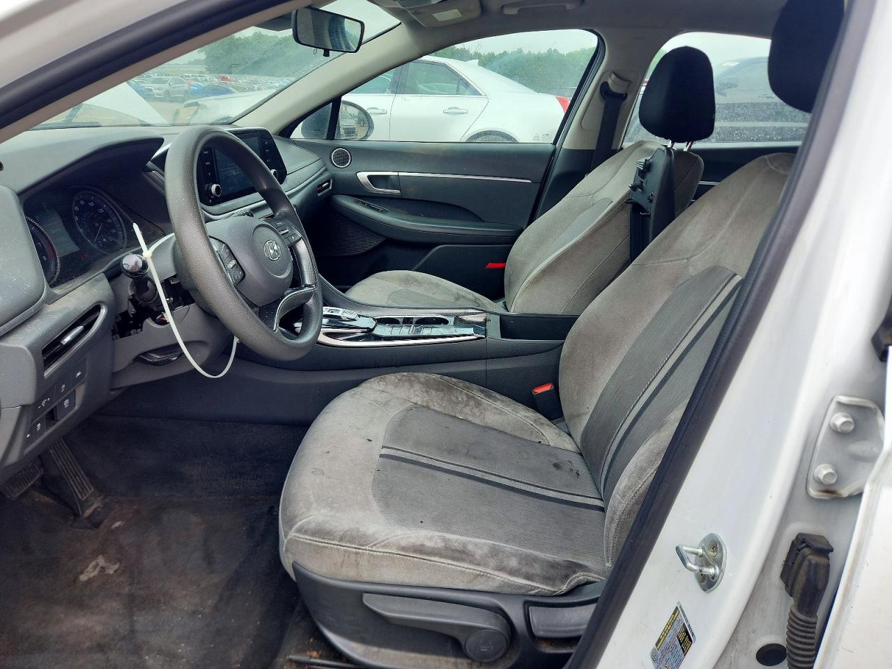 2021 Hyundai Sonata Se White vin: 5NPEG4JA8MH069107