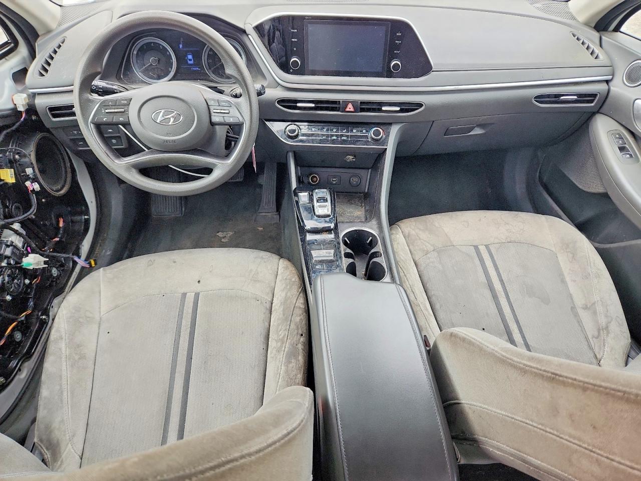 2021 Hyundai Sonata Se White vin: 5NPEG4JA8MH069107