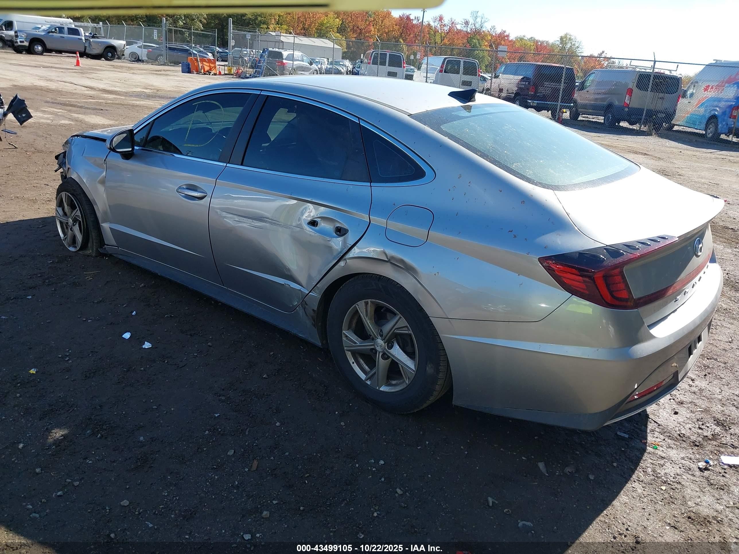 2022 Hyundai Sonata Se Silver vin: 5NPEG4JA8NH135348