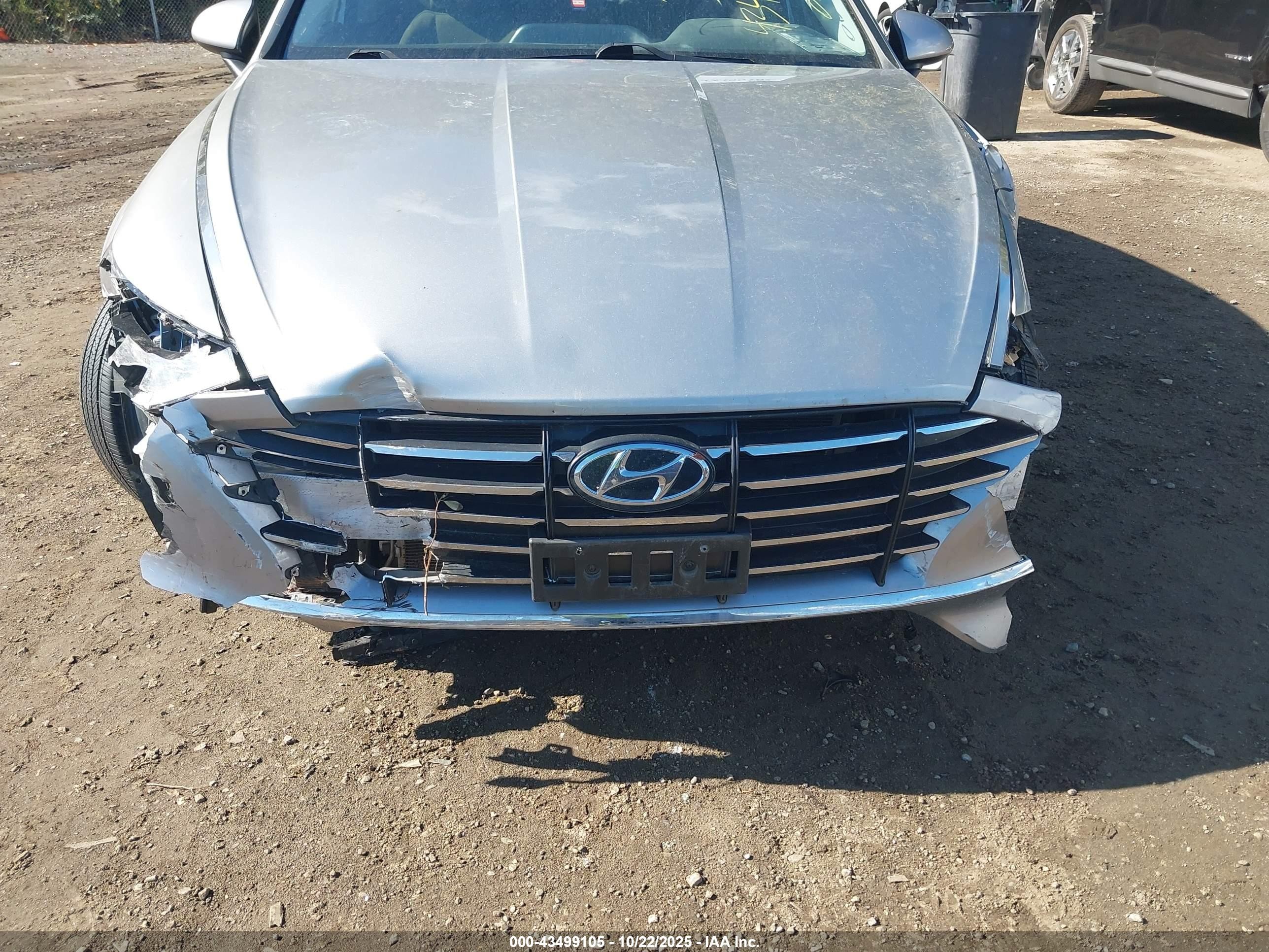 2022 Hyundai Sonata Se Silver vin: 5NPEG4JA8NH135348