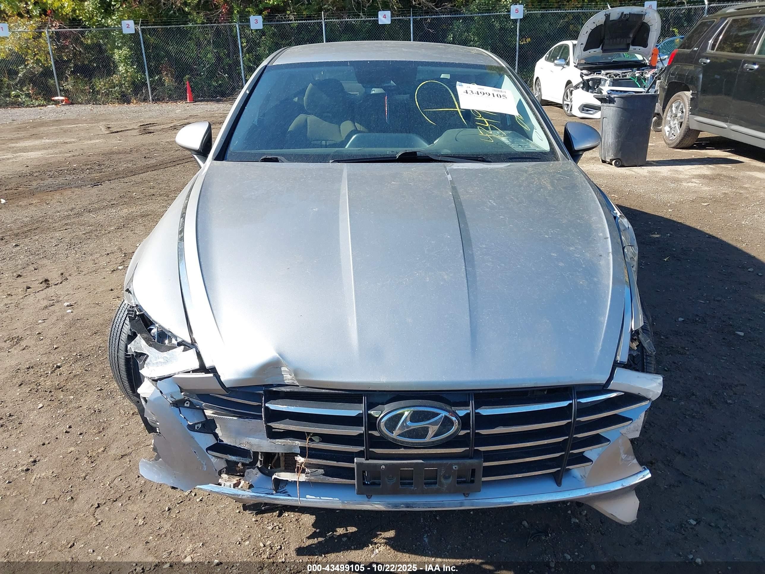 2022 Hyundai Sonata Se Silver vin: 5NPEG4JA8NH135348
