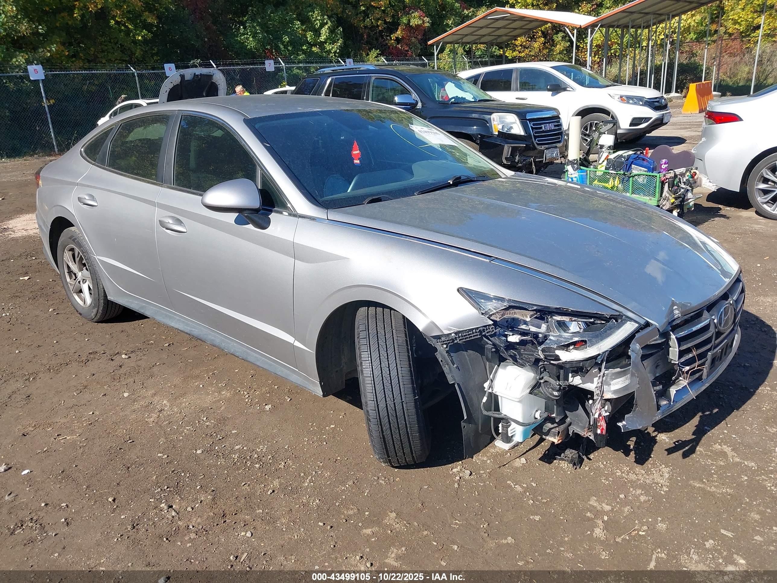 2022 Hyundai Sonata Se Silver vin: 5NPEG4JA8NH135348
