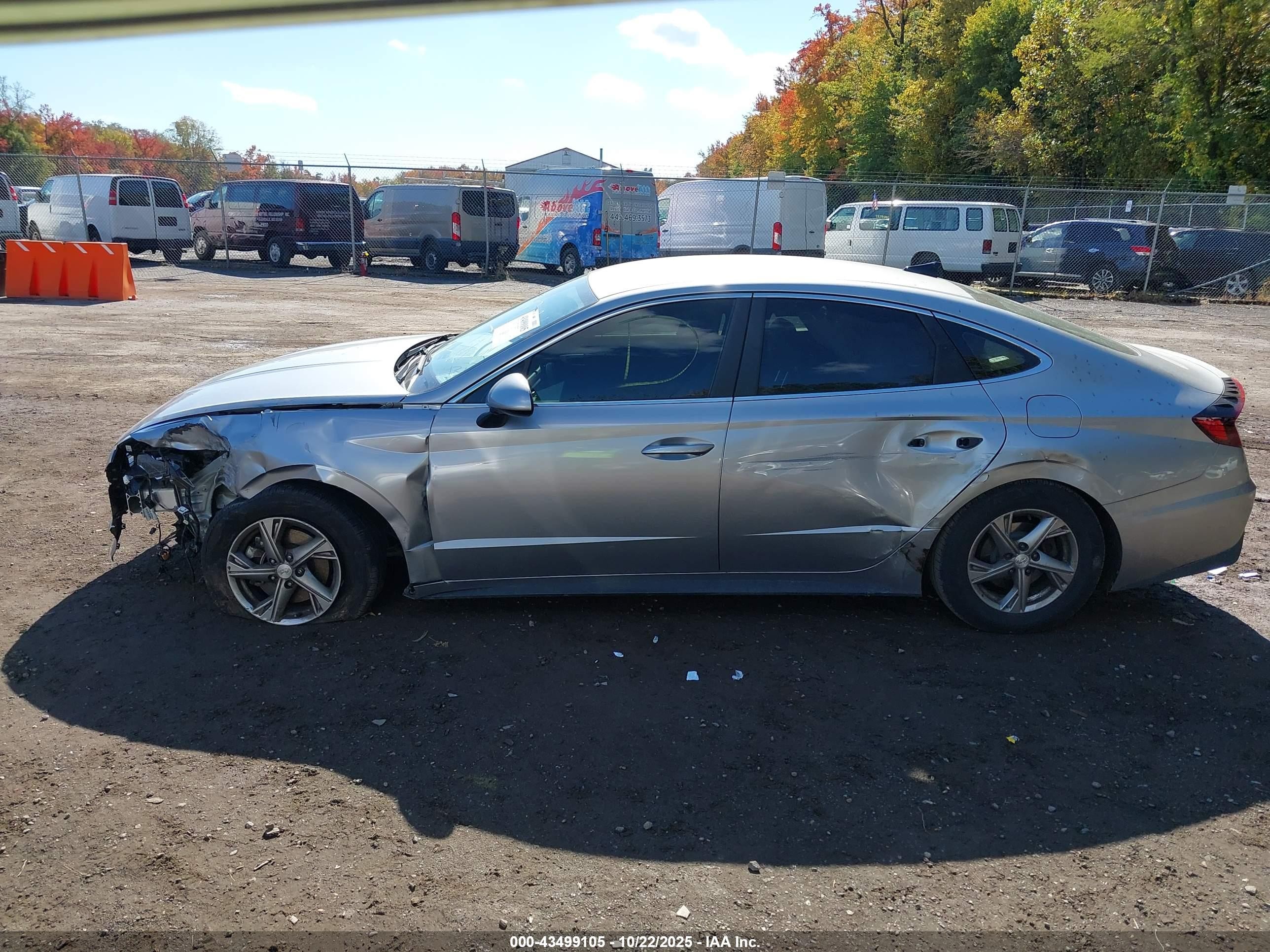 2022 Hyundai Sonata Se Silver vin: 5NPEG4JA8NH135348