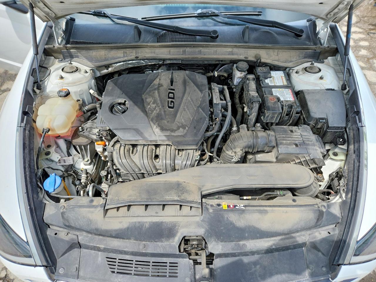 2021 Hyundai Sonata Se White vin: 5NPEG4JA9MH124986