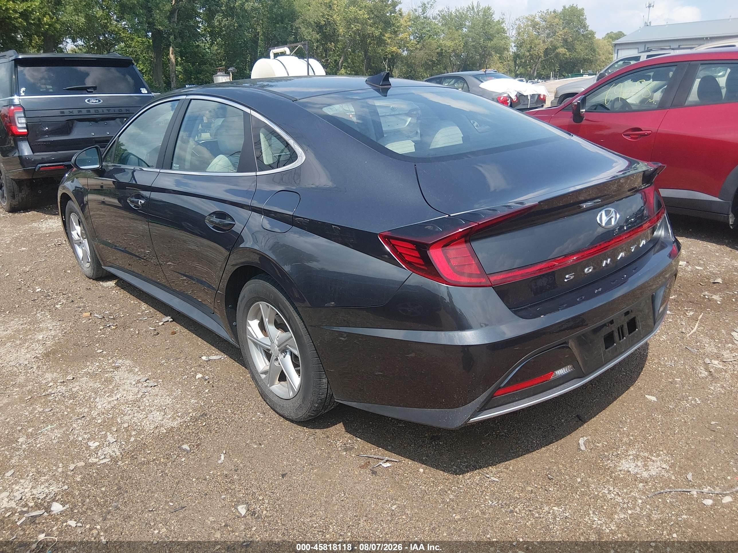 2020 Hyundai Sonata Se Gray vin: 5NPEG4JAXLH032039