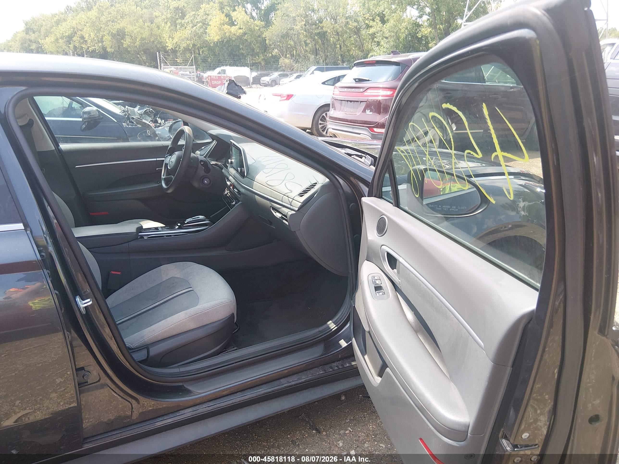 2020 Hyundai Sonata Se Gray vin: 5NPEG4JAXLH032039