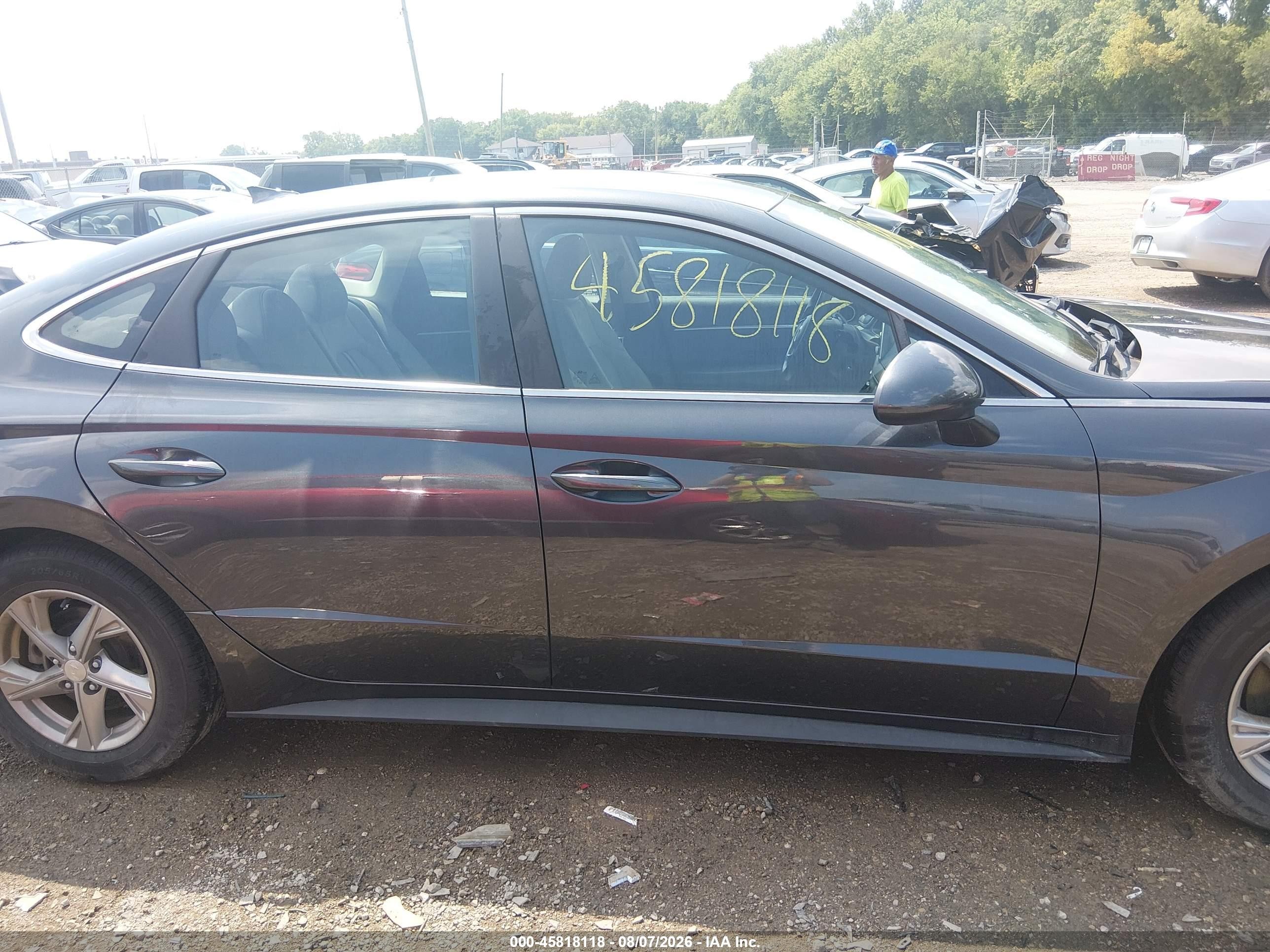 2020 Hyundai Sonata Se Gray vin: 5NPEG4JAXLH032039