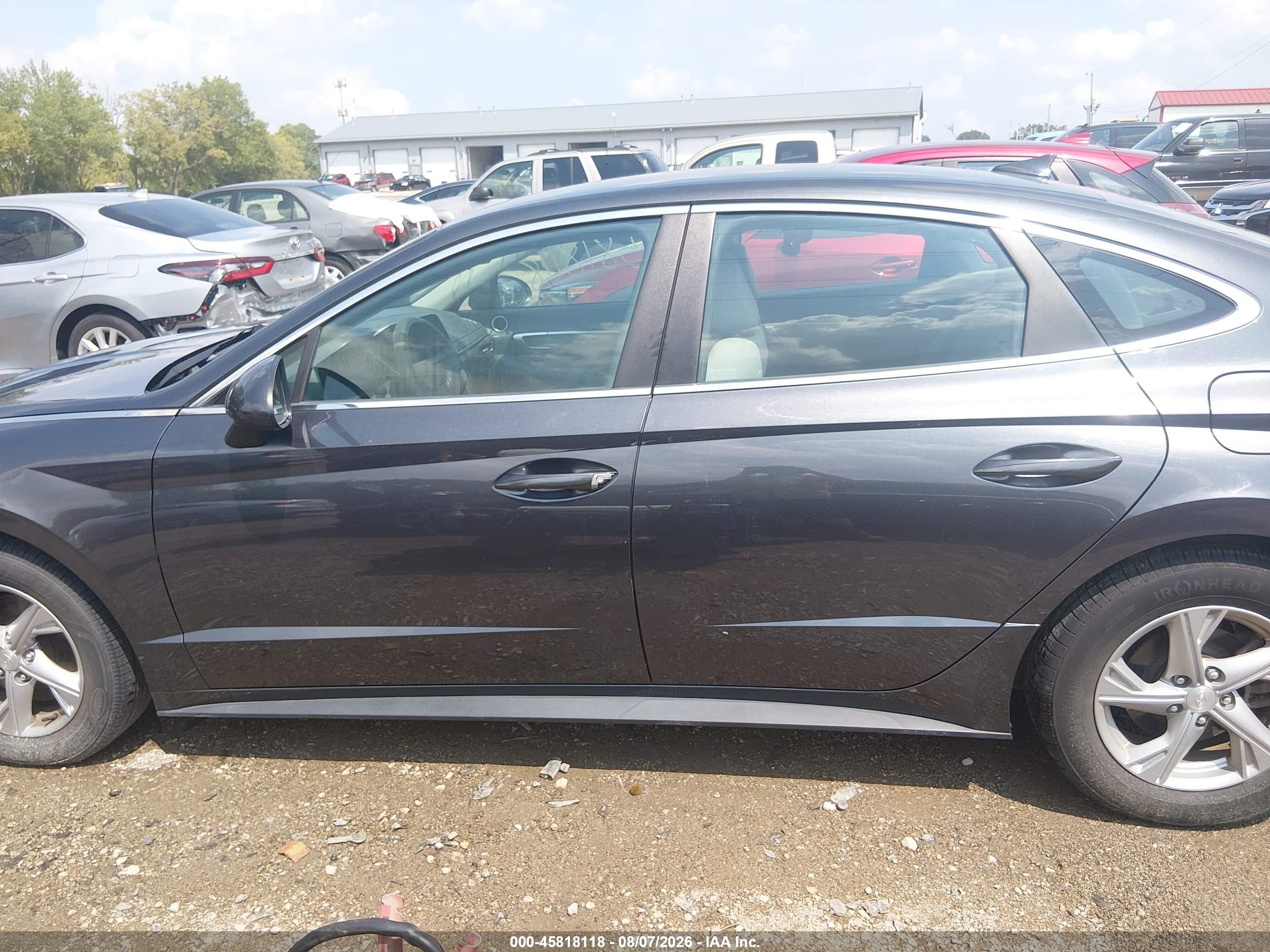 2020 Hyundai Sonata Se Gray vin: 5NPEG4JAXLH032039
