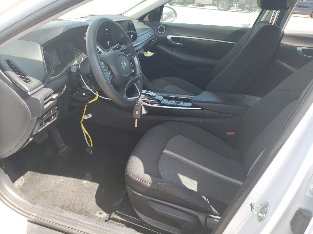 2021 Hyundai Sonata Se White vin: 5NPEG4JAXMH110157
