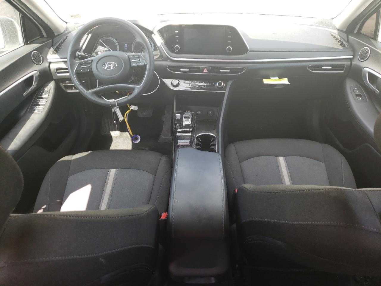 2021 Hyundai Sonata Se White vin: 5NPEG4JAXMH110157