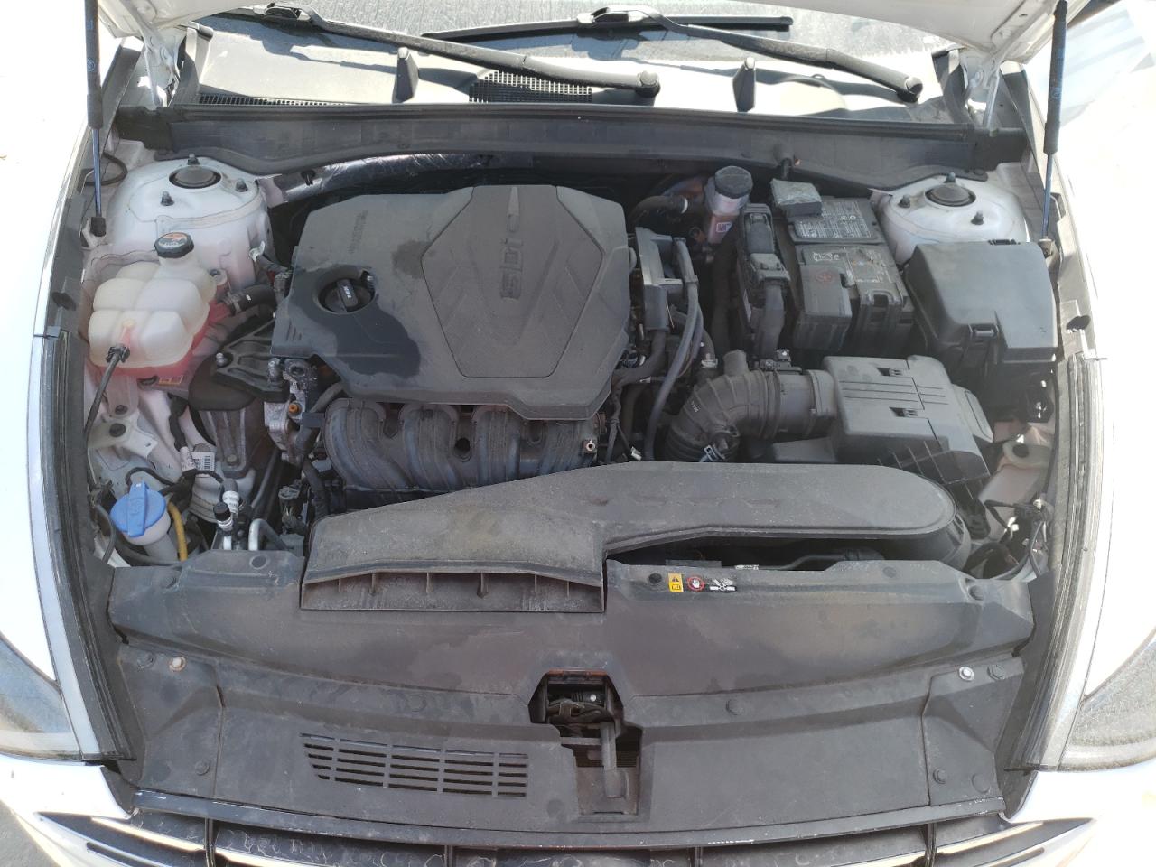 2021 Hyundai Sonata Se White vin: 5NPEG4JAXMH110157