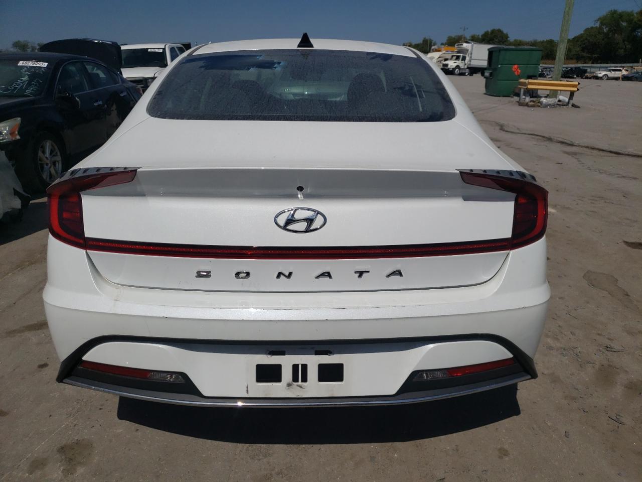 2021 Hyundai Sonata Se White vin: 5NPEG4JAXMH110157