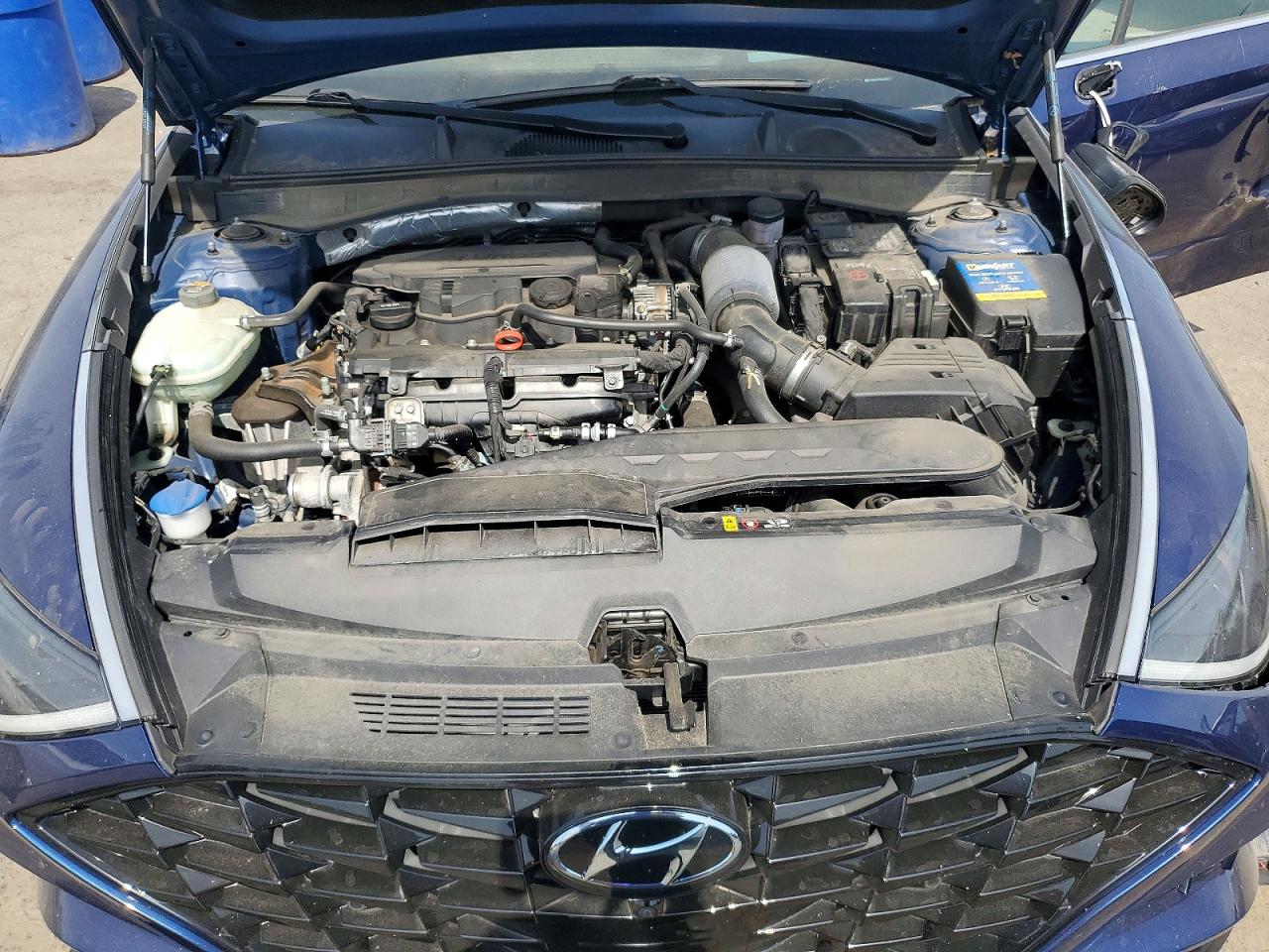 2020 Hyundai Sonata Limited Blue vin: 5NPEH4J20LH015613