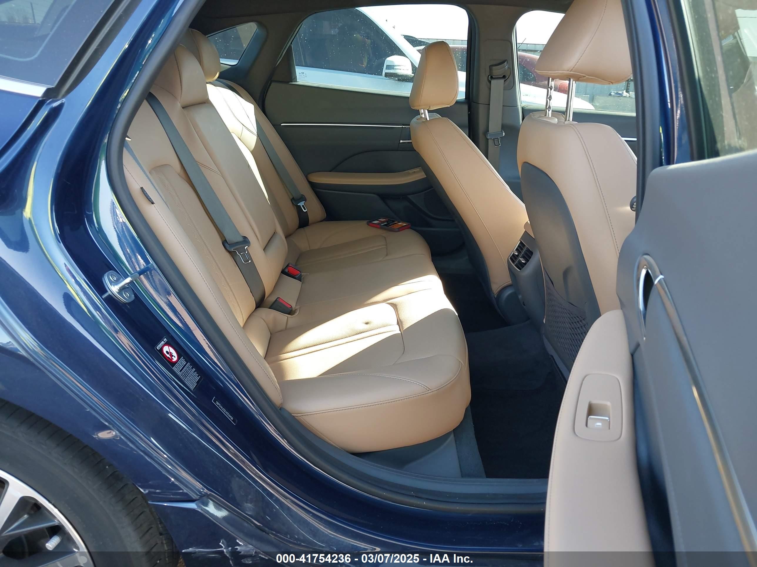 2020 Hyundai Sonata Limited Синий vin: 5NPEH4J20LH059496