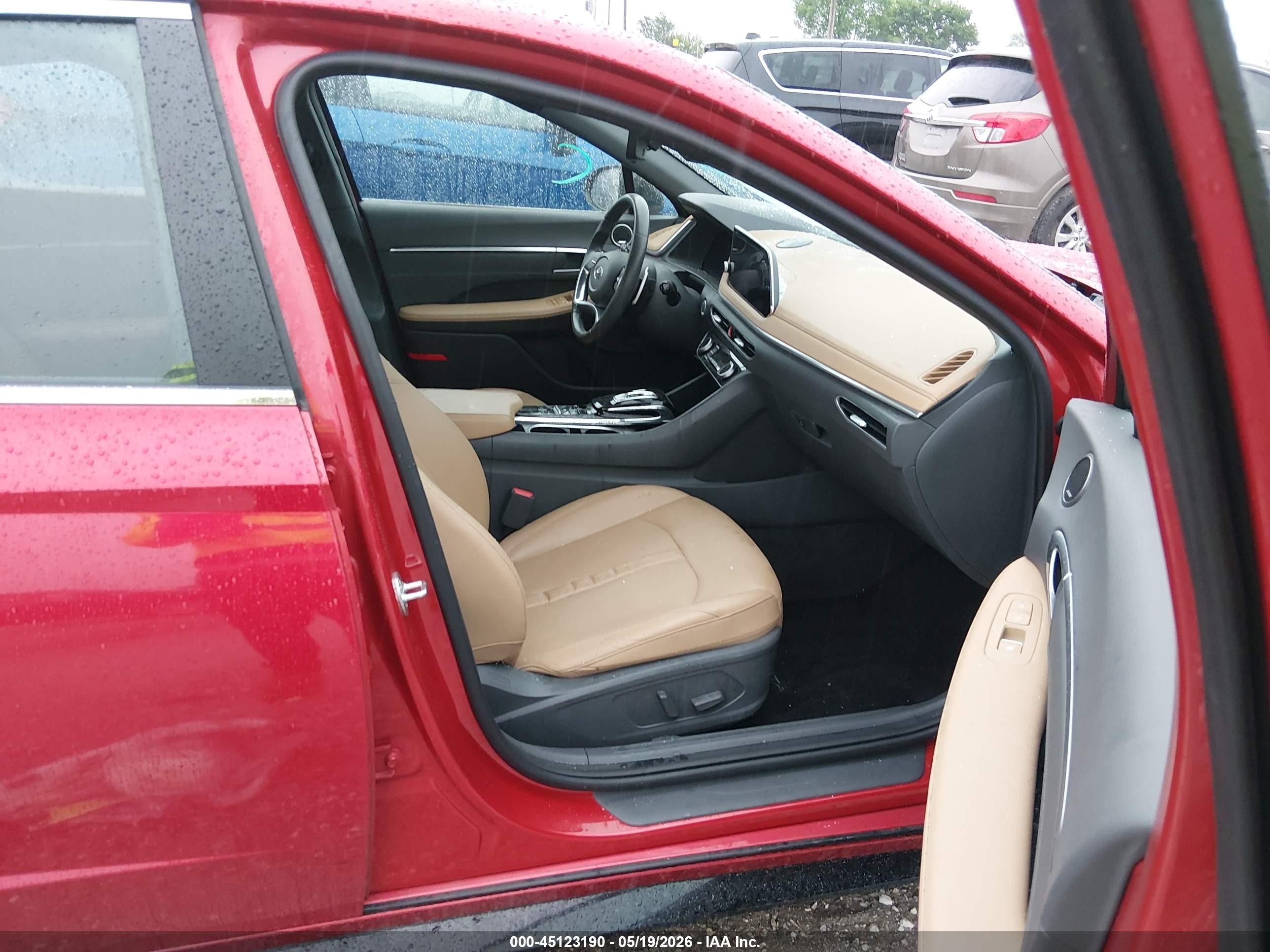 2020 Hyundai Sonata Limited Red vin: 5NPEH4J22LH010770