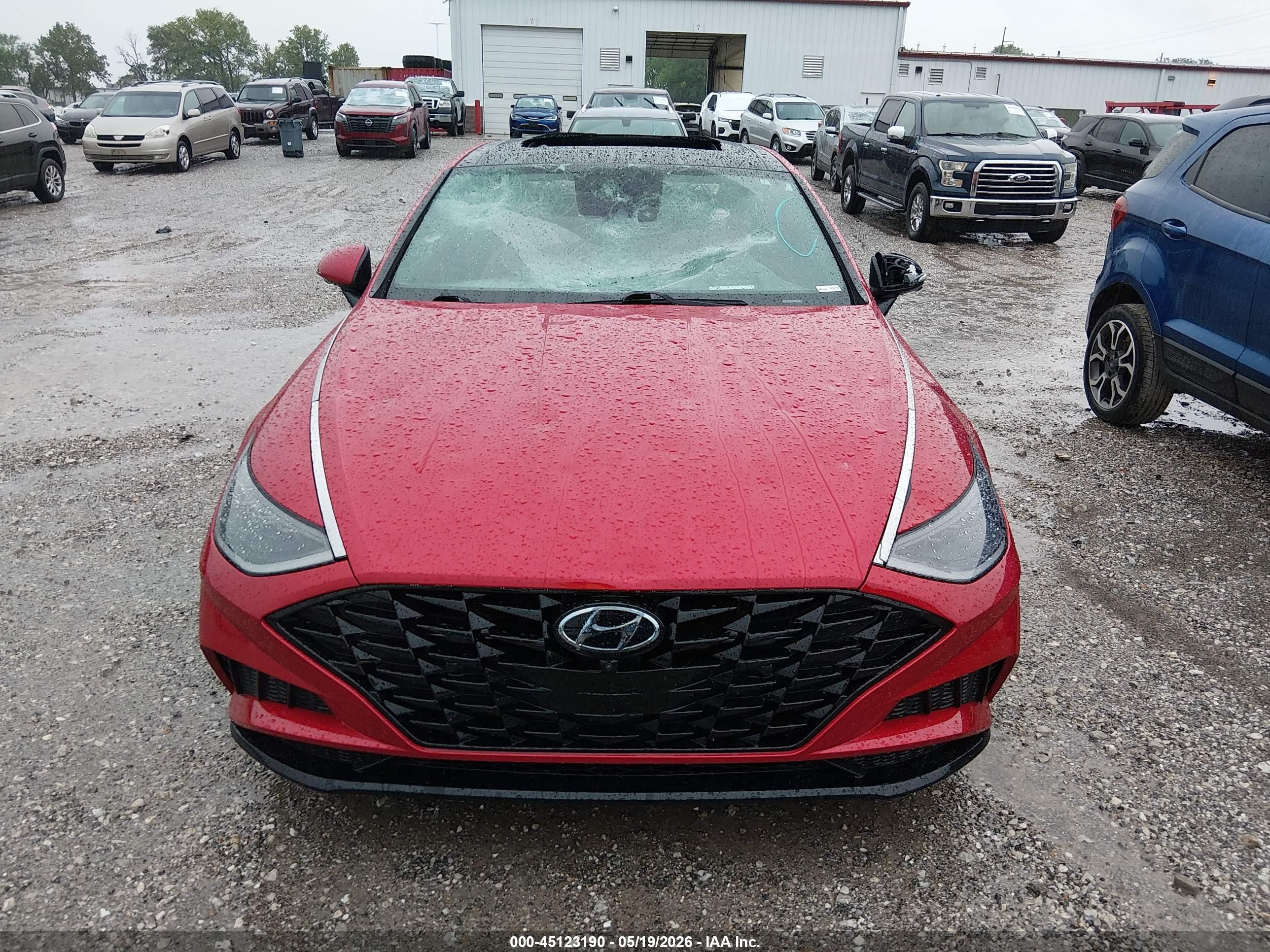 2020 Hyundai Sonata Limited Red vin: 5NPEH4J22LH010770