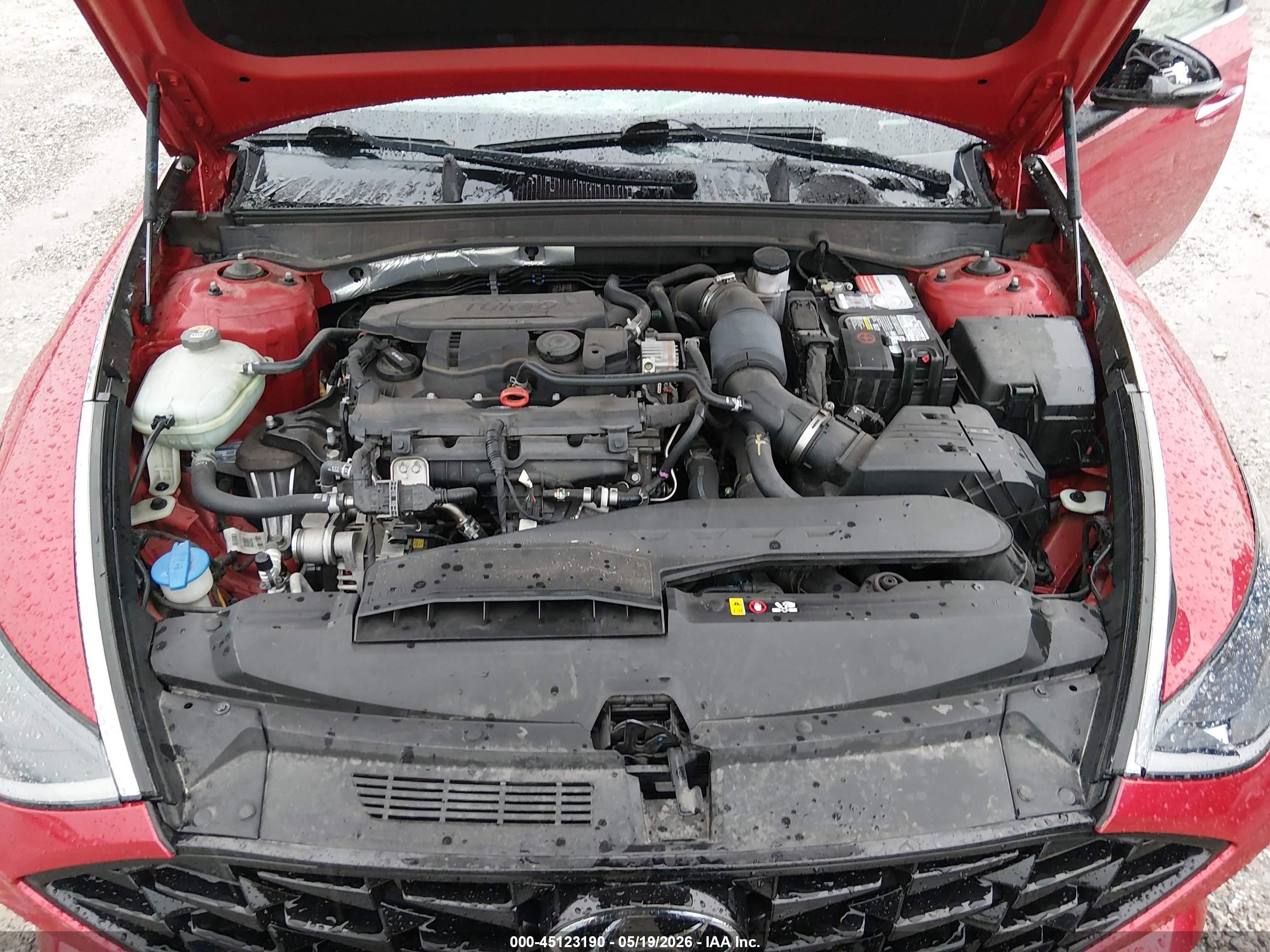 2020 Hyundai Sonata Limited Red vin: 5NPEH4J22LH010770