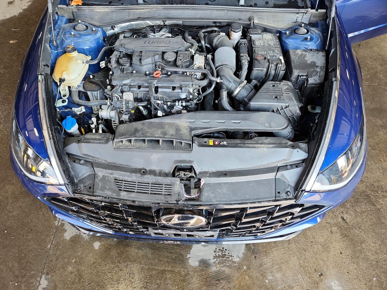 2021 Hyundai Sonata Limited Синий vin: 5NPEH4J22MH088130