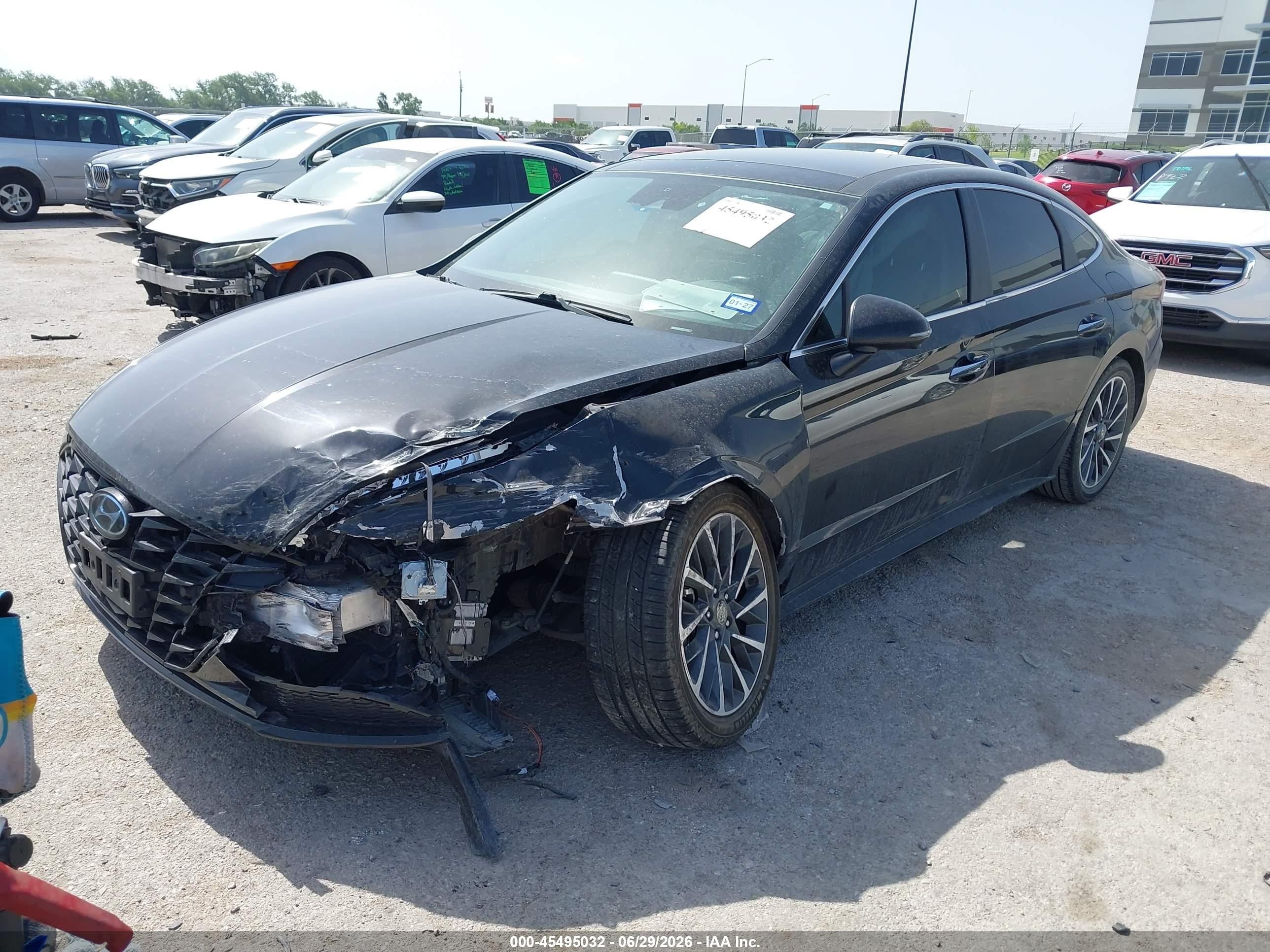 2020 Hyundai Sonata Limited Black vin: 5NPEH4J23LH018540