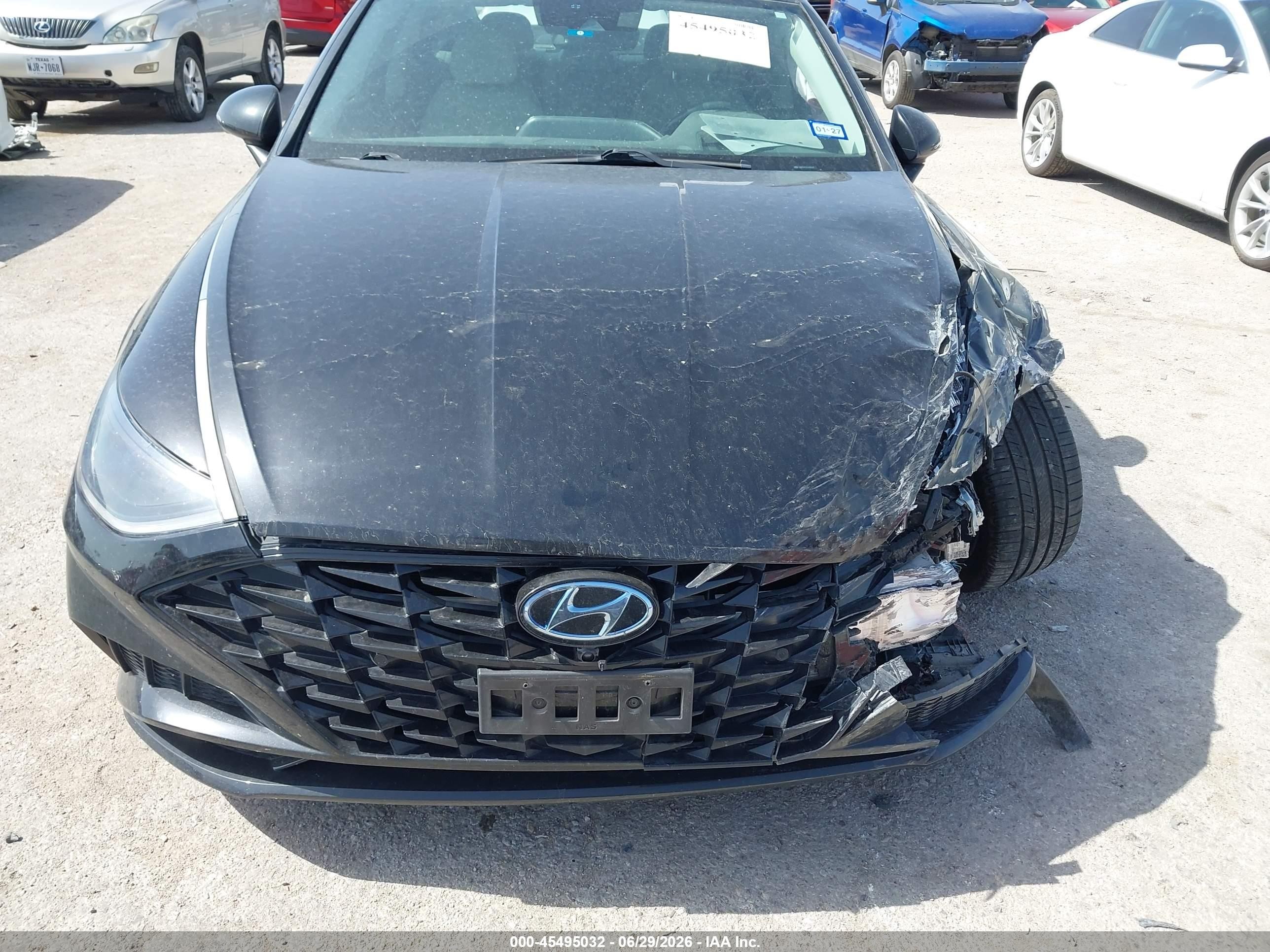 2020 Hyundai Sonata Limited Black vin: 5NPEH4J23LH018540