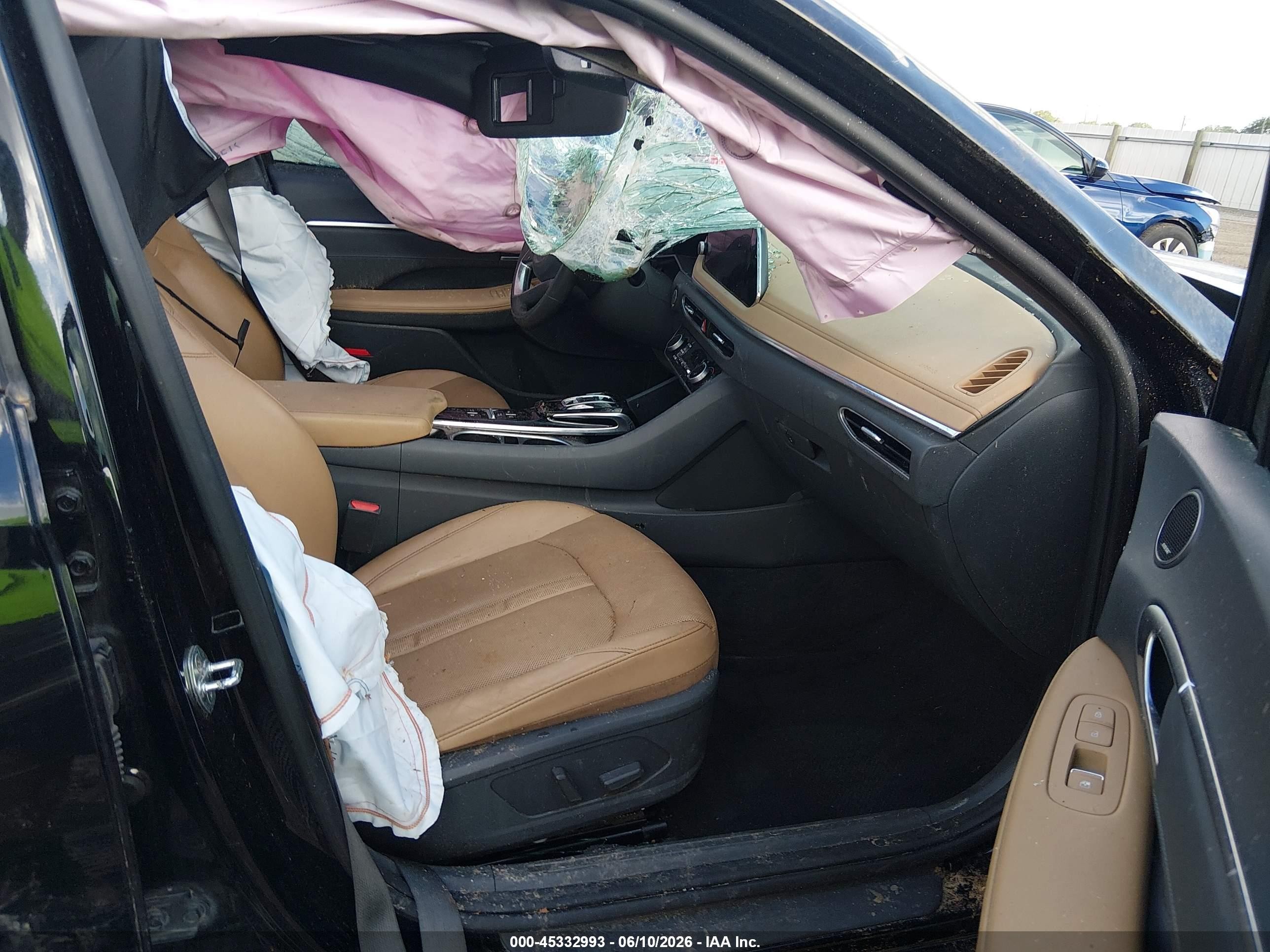 2021 Hyundai Sonata Limited Black vin: 5NPEH4J23MH114394