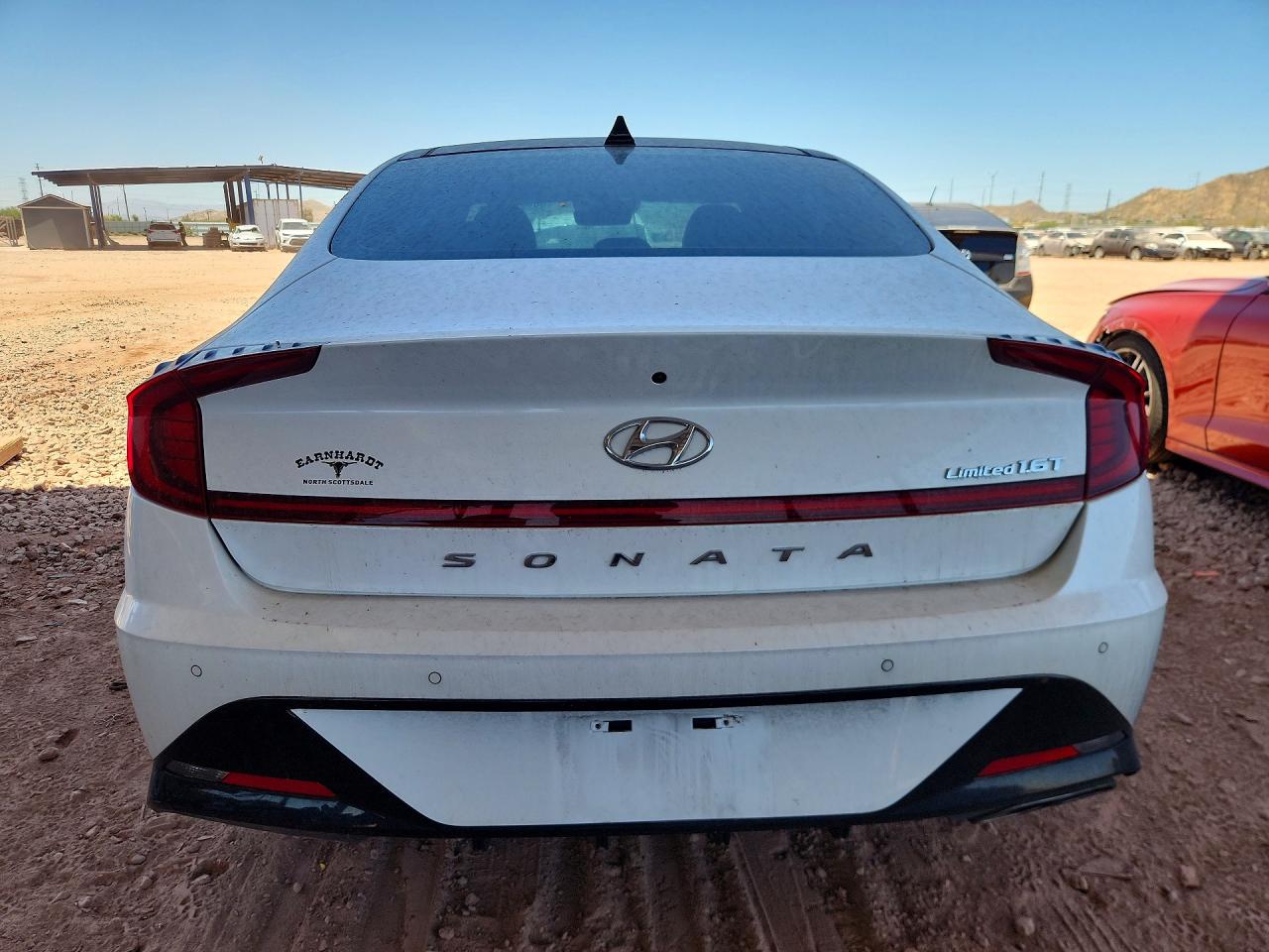 2021 Hyundai Sonata Limited White vin: 5NPEH4J24MH123136