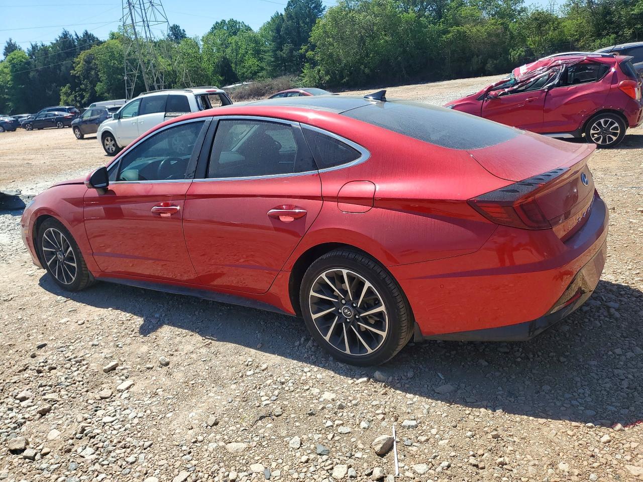 2021 Hyundai Sonata Limited Red vin: 5NPEH4J25MH098179