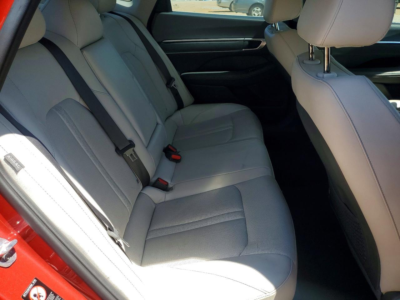 2021 Hyundai Sonata Limited Red vin: 5NPEH4J25MH098179